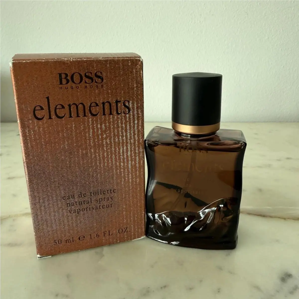 Hugo Boss Elements 50ml/1.6oz Edt Spray Men Vintage Rare