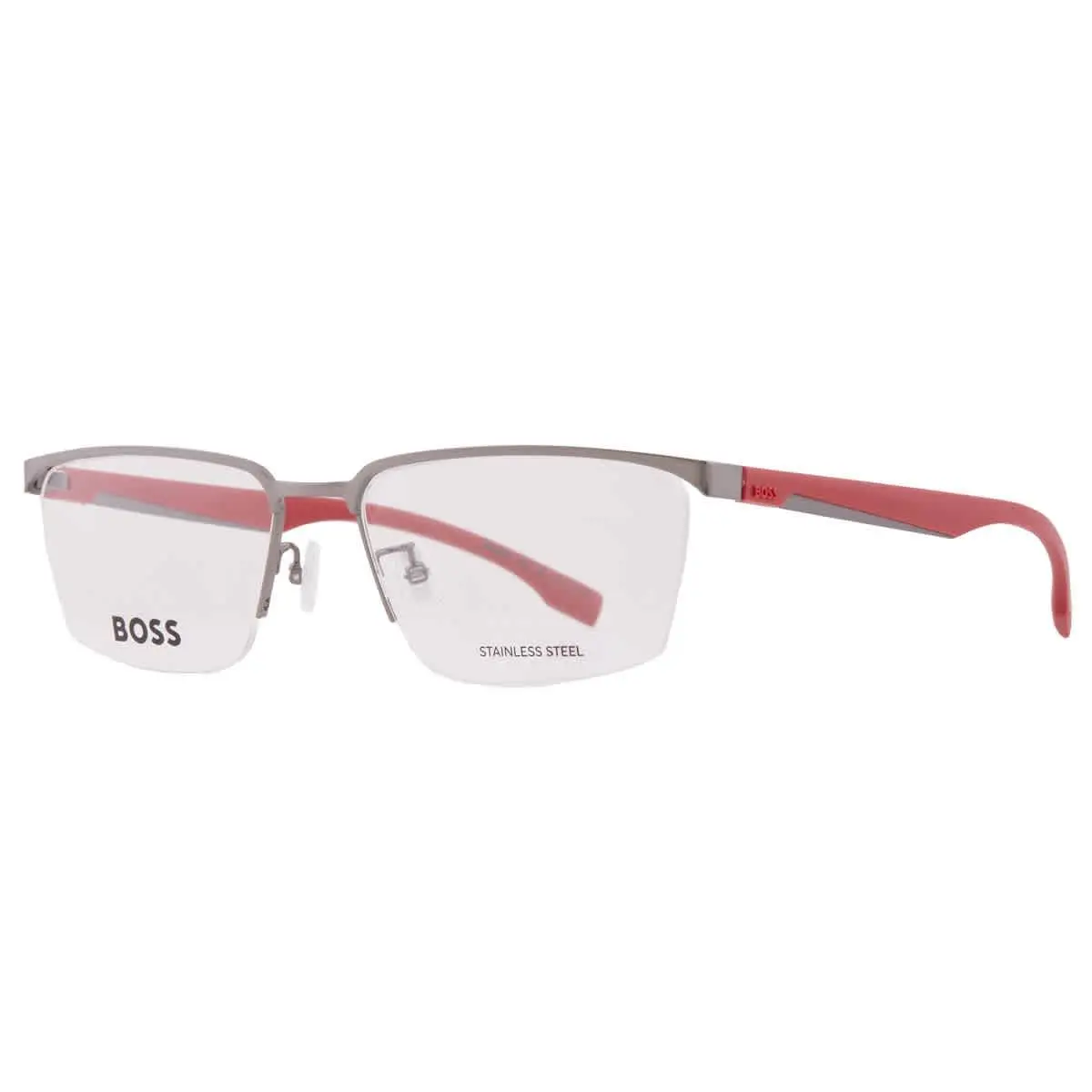 Hugo Boss Demo Rectangular Men`s Eyeglasses Boss 1543/F 0R80 57 Boss 1543/F 0R80