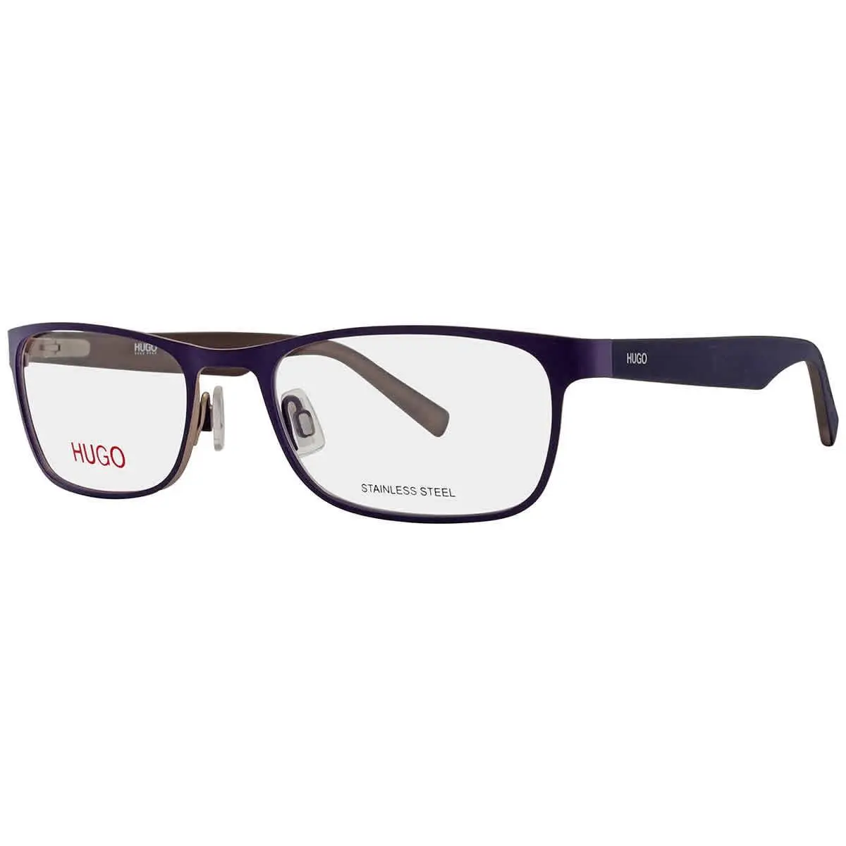 Hugo Boss Demo Rectangular Men`s Eyeglasses HG 0209 04NZ 54 HG 0209 04NZ 54