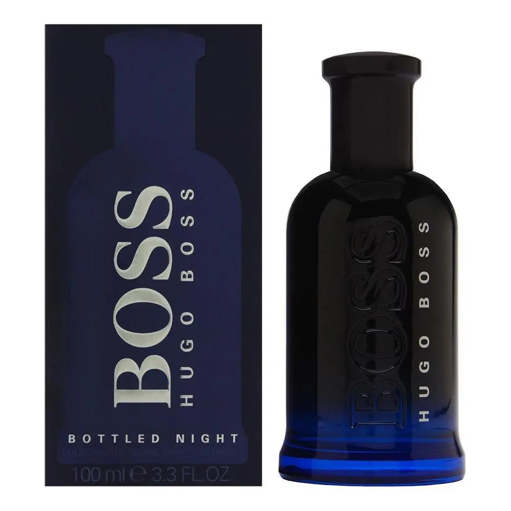 Boss Bottled Night by Hugo Boss For Men 3.3 oz / 3.4 /100 ml Edt Spray
