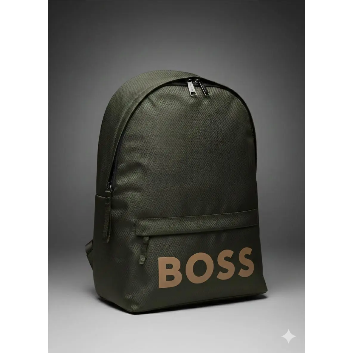 Hugo Boss Pixel Backpack Olive Green Ripstop Laptop Sleeve 17 Designer Bag
