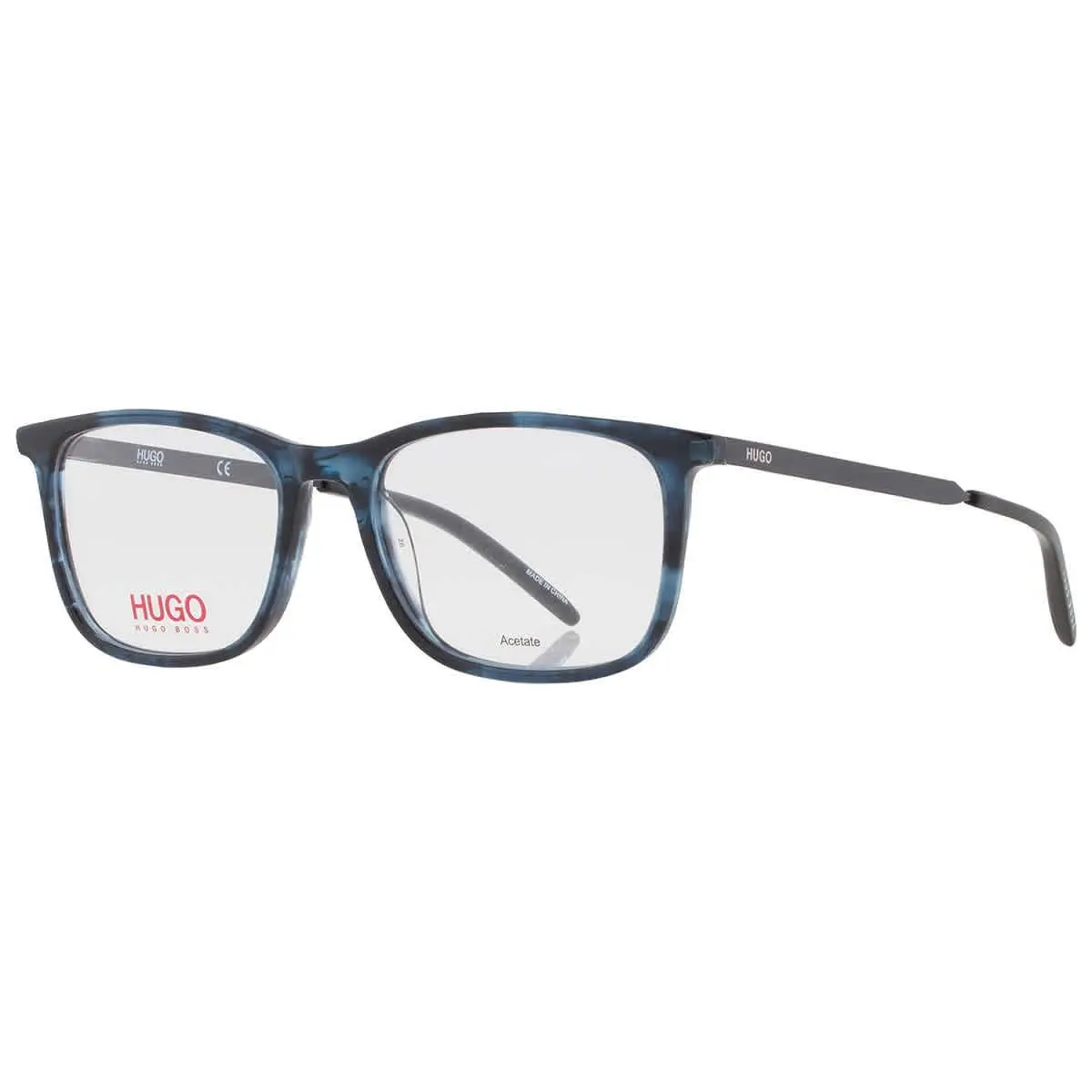 Hugo Boss Demo Square Men`s Eyeglasses HG 1018 0AVS 52 HG 1018 0AVS 52