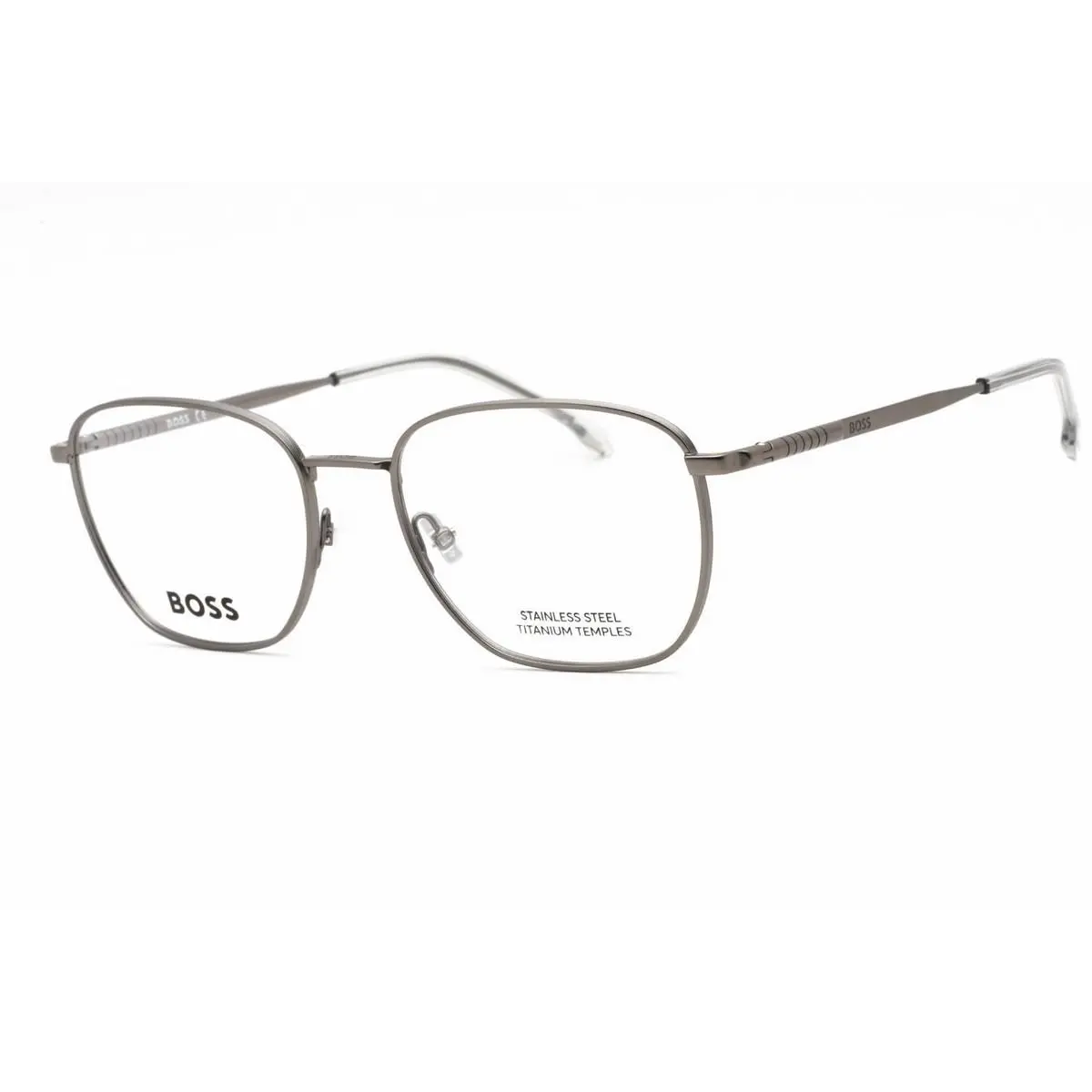 Hugo Boss HB1415-R80-55 Eyeglasses Frame Size 55mm 19mm 145mm Ruthenium 7167367