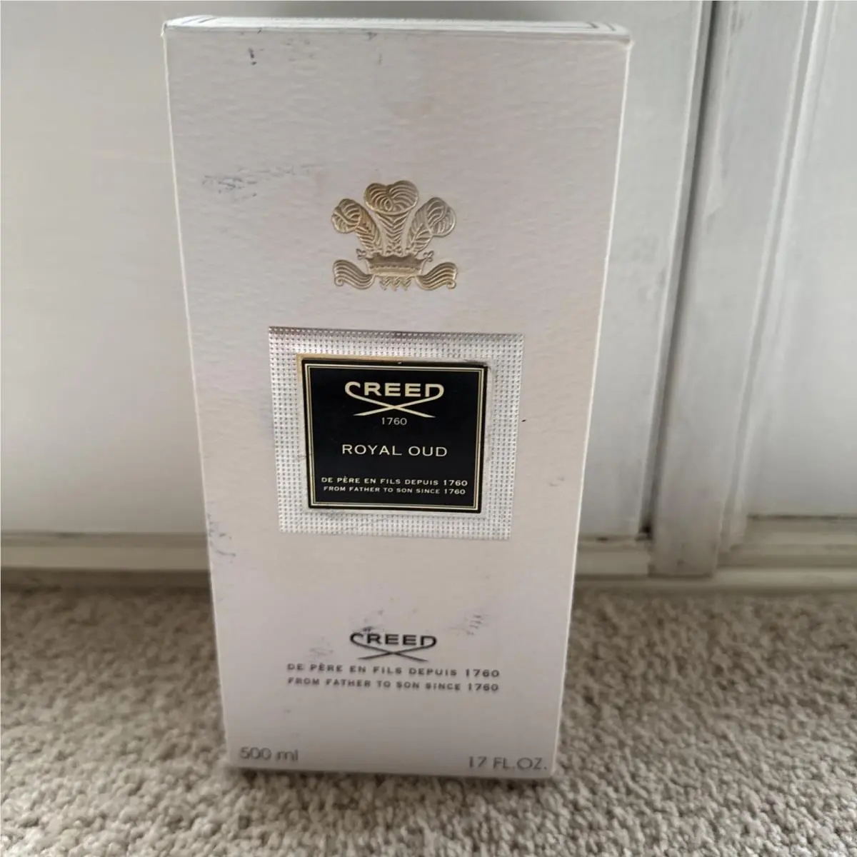 Royal Oud Creed 17 oz Eau de Parfum Men Falcon Bottle Splash