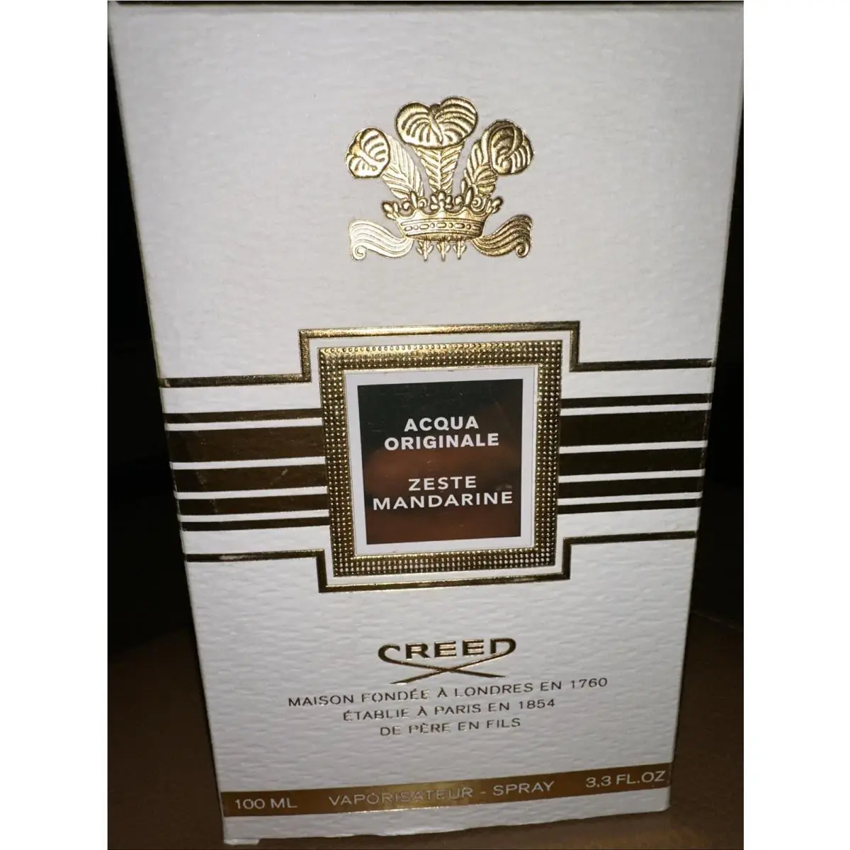 Creed Zeste Mandarine Acqua Originale 3.3 oz 100 ml Eau De Parfum