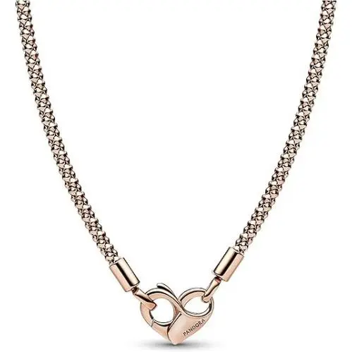 Moments Studded Chain Necklace 382451C00-45 by Pandora