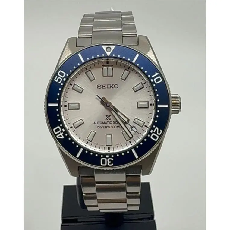 Seiko Prospex Sea 40mm Silver Dial Stainless Steel Watch HBC005