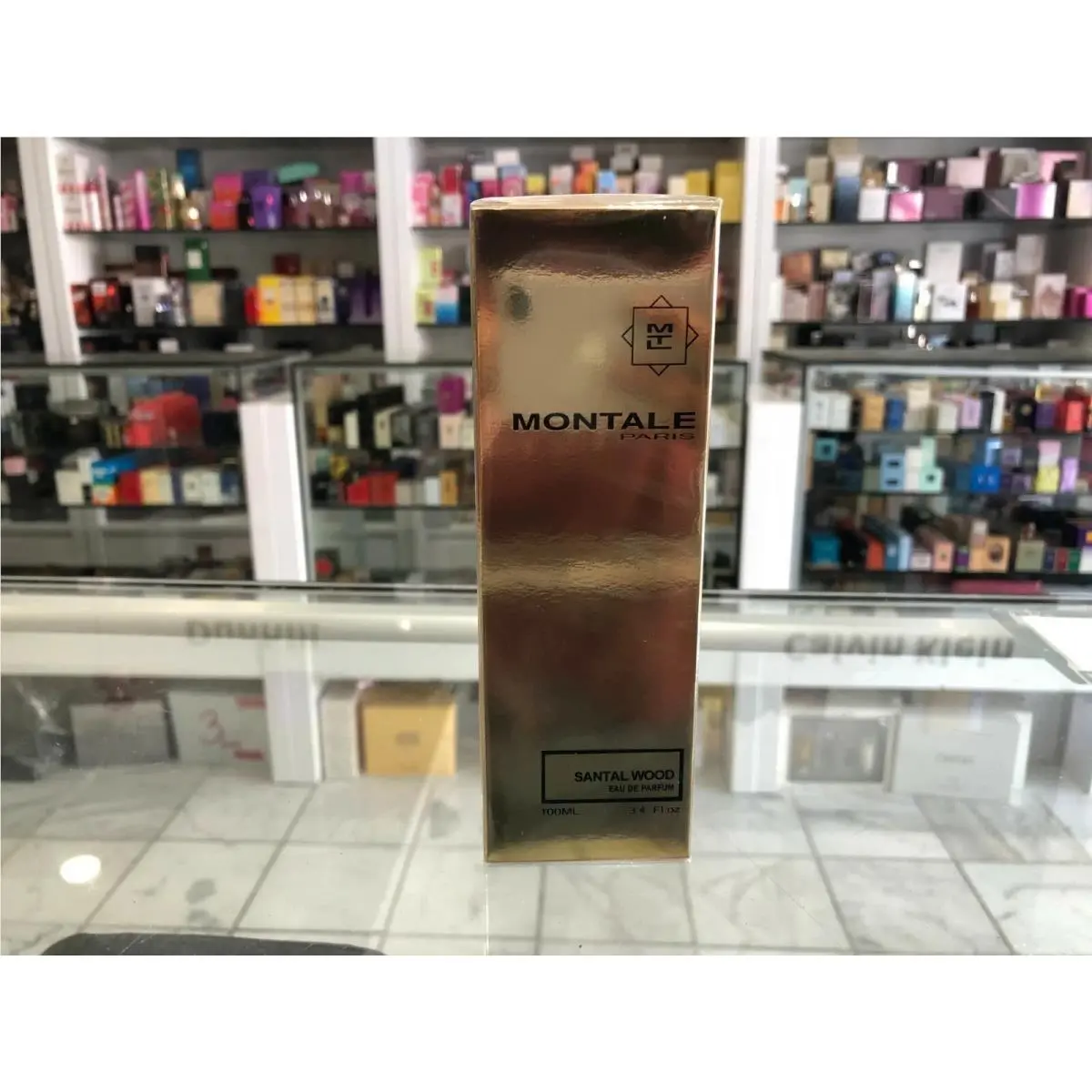 Montale Santal Wood 100ml/3.4oz Edp Unisex Luxury Fragrance Gold Boxed