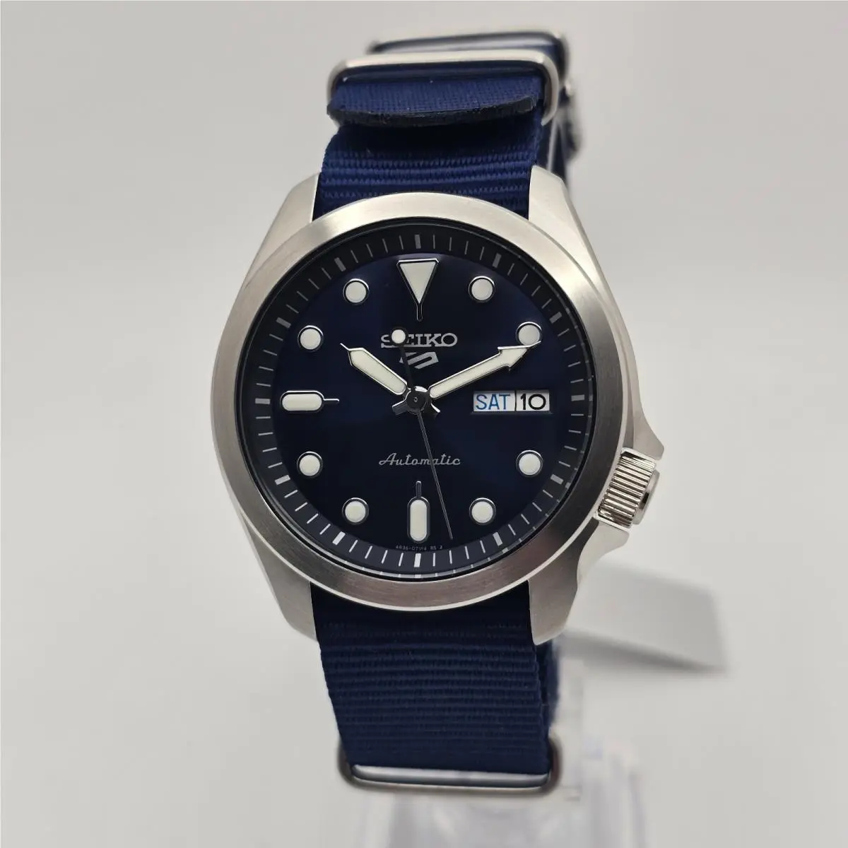 Seiko 5 Sports SRPE63K1 Blue Automatic 40mm Blue Nylon Watch