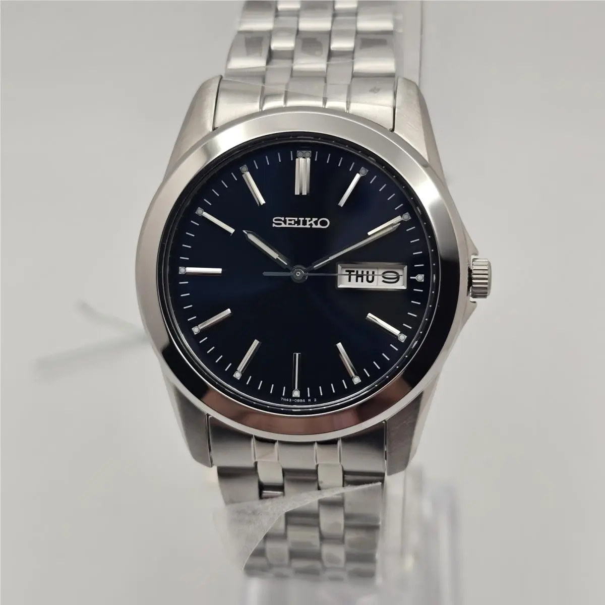 Selection SCXC011 Blue Dial Quartz Day Date 38mm Jdm Watch by Seiko