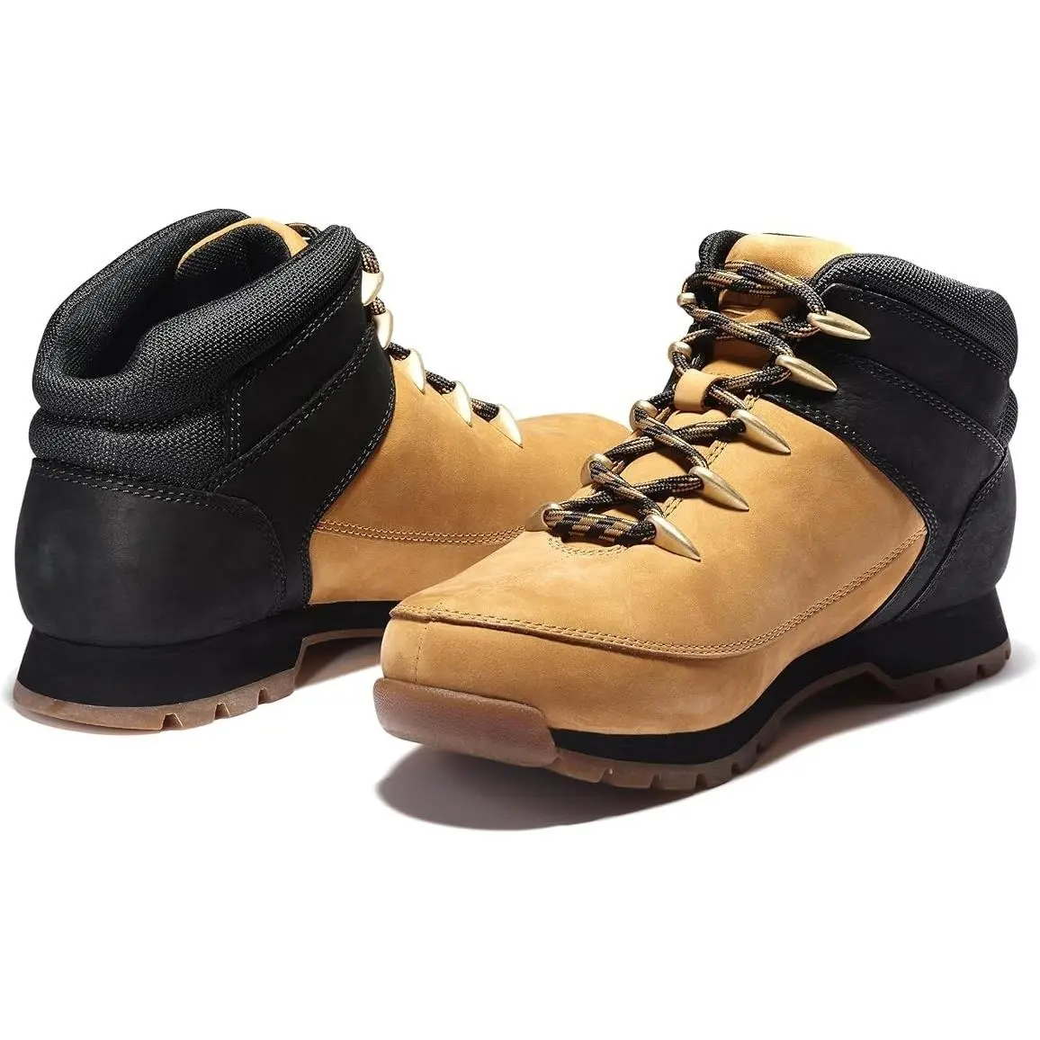 Timberland shoes - EURO SPRINT MID LACE - EURO SPRINT MID LACE - WHEAT/BLACK 10