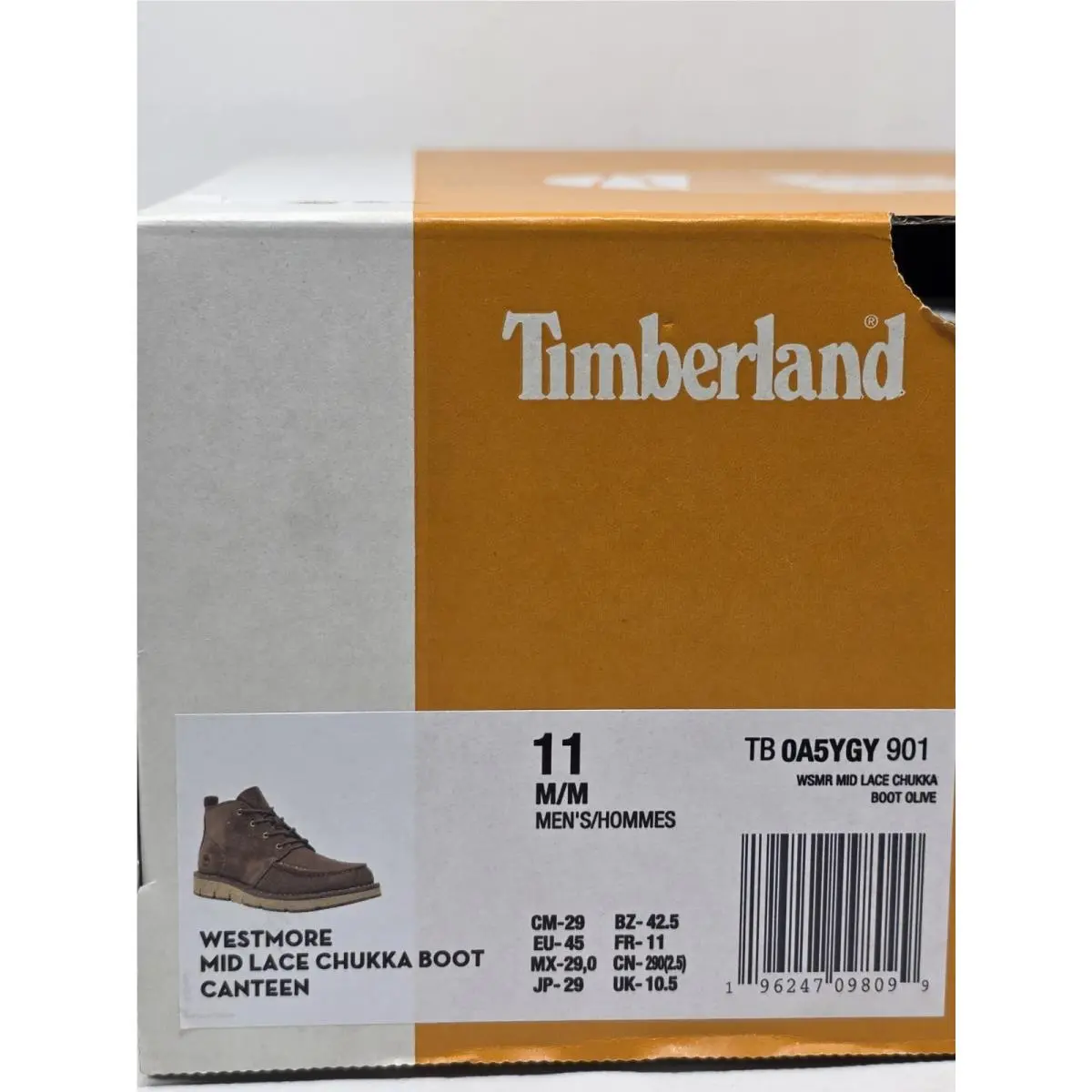Timberland shoes - Westmore Mid Lace Chukka - Westmore Mid Lace Chukka - TB0A5YGY901 - Canteen 1