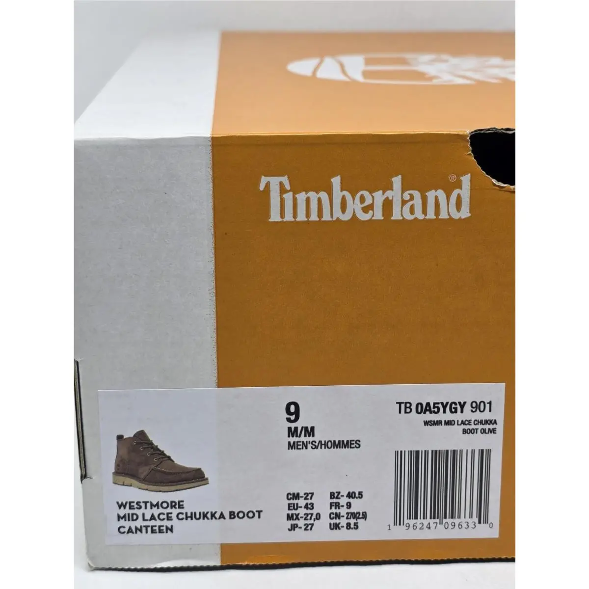 Timberland shoes - Westmore Mid Lace Chukka - Westmore Mid Lace Chukka - TB0A5YGY901 - Canteen 1