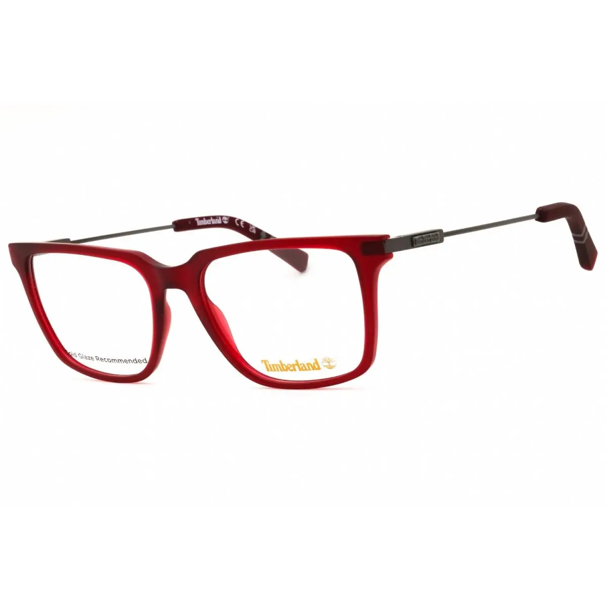 Timberland TB50016 067 Eyeglasses Matte Red Frame 55mm