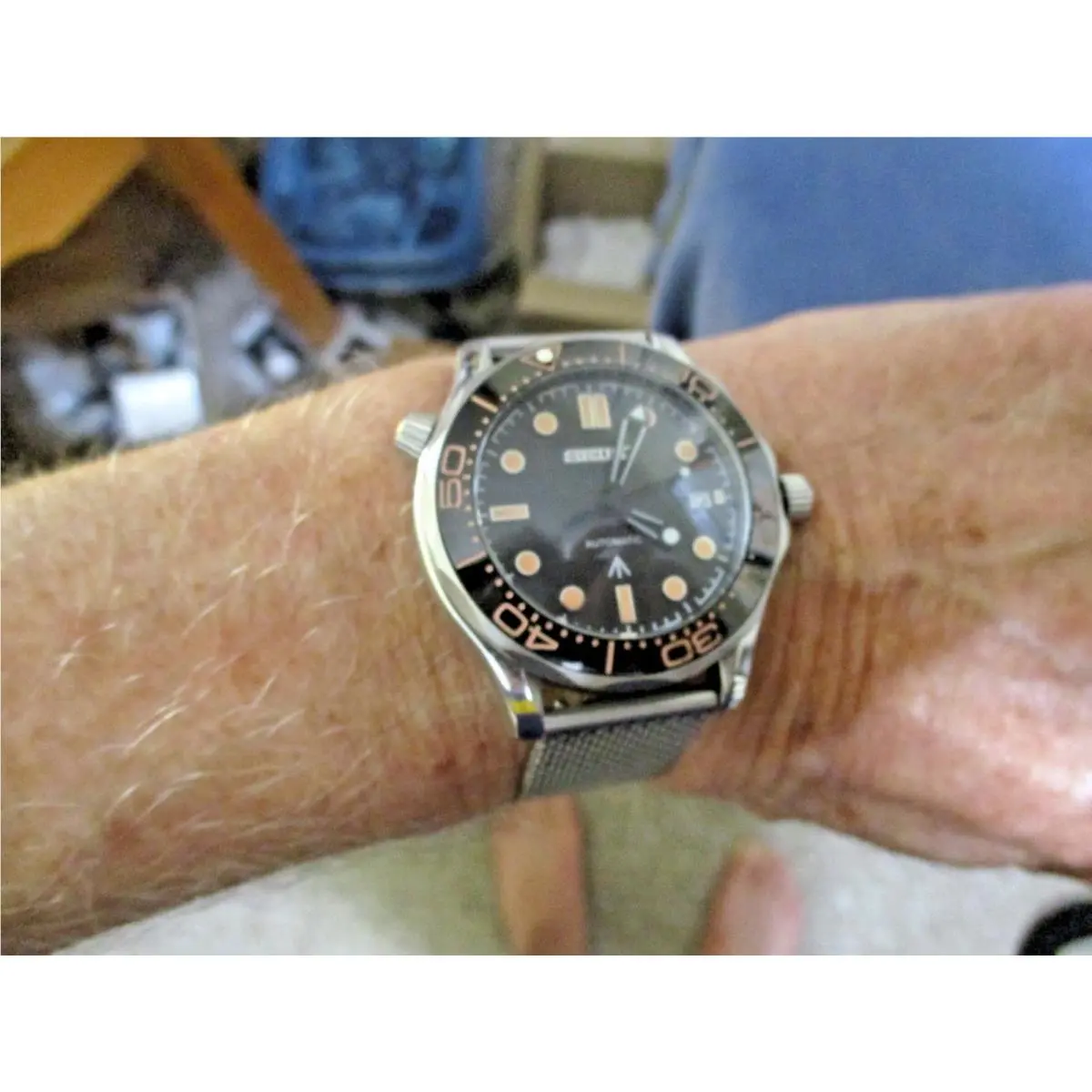 380 Mans Seiko Automatic Dive 1000 Date Quartz Watch