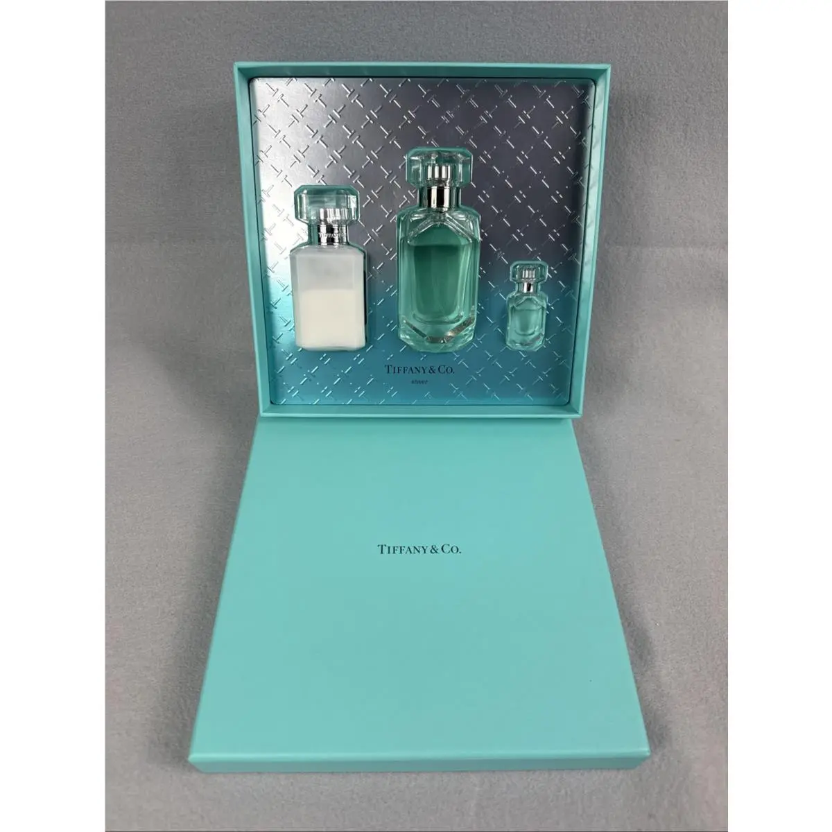 Tiffany CO For Women Perfume 3 Pcs Gift Set 3.3 Edp Spray + Mini + Body Lotion