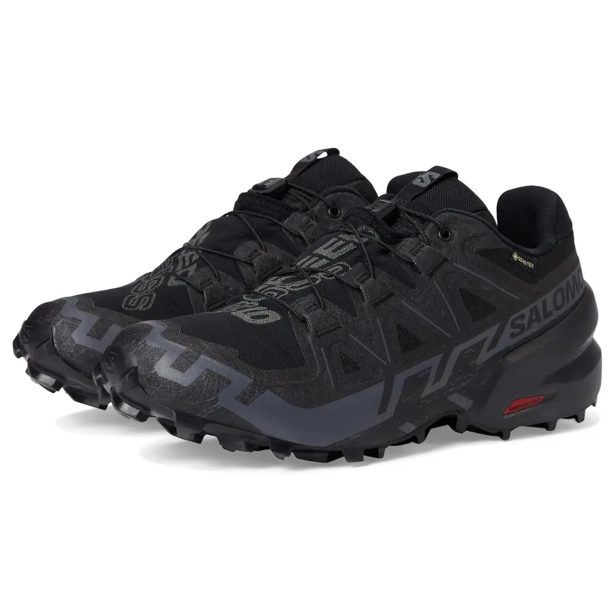 Salomon shoes - Black/Black/Phantom 6