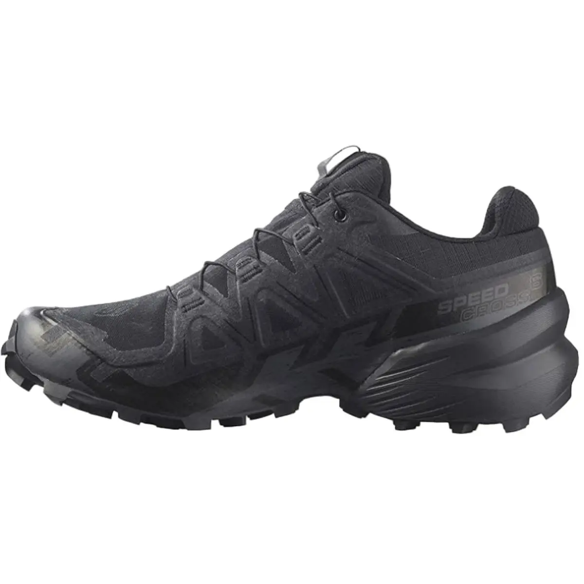 Salomon Men`s Speedcross 6 Sneaker Black/black/phantom