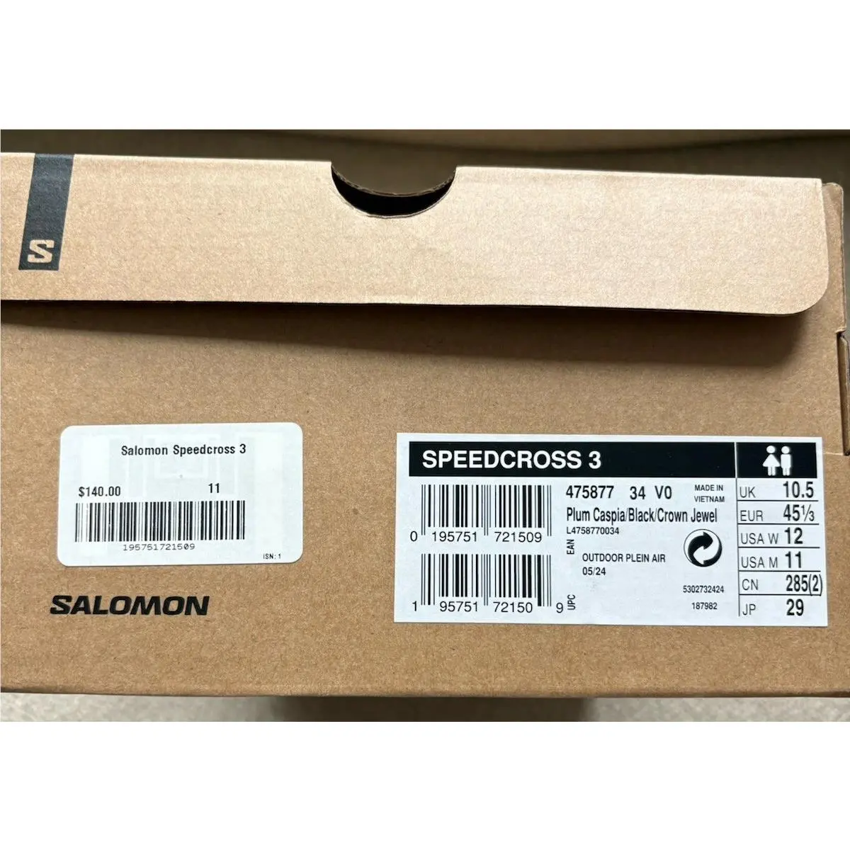 Salomon shoes - Salomon Speedcross 3 - Speedcross - Purple 4