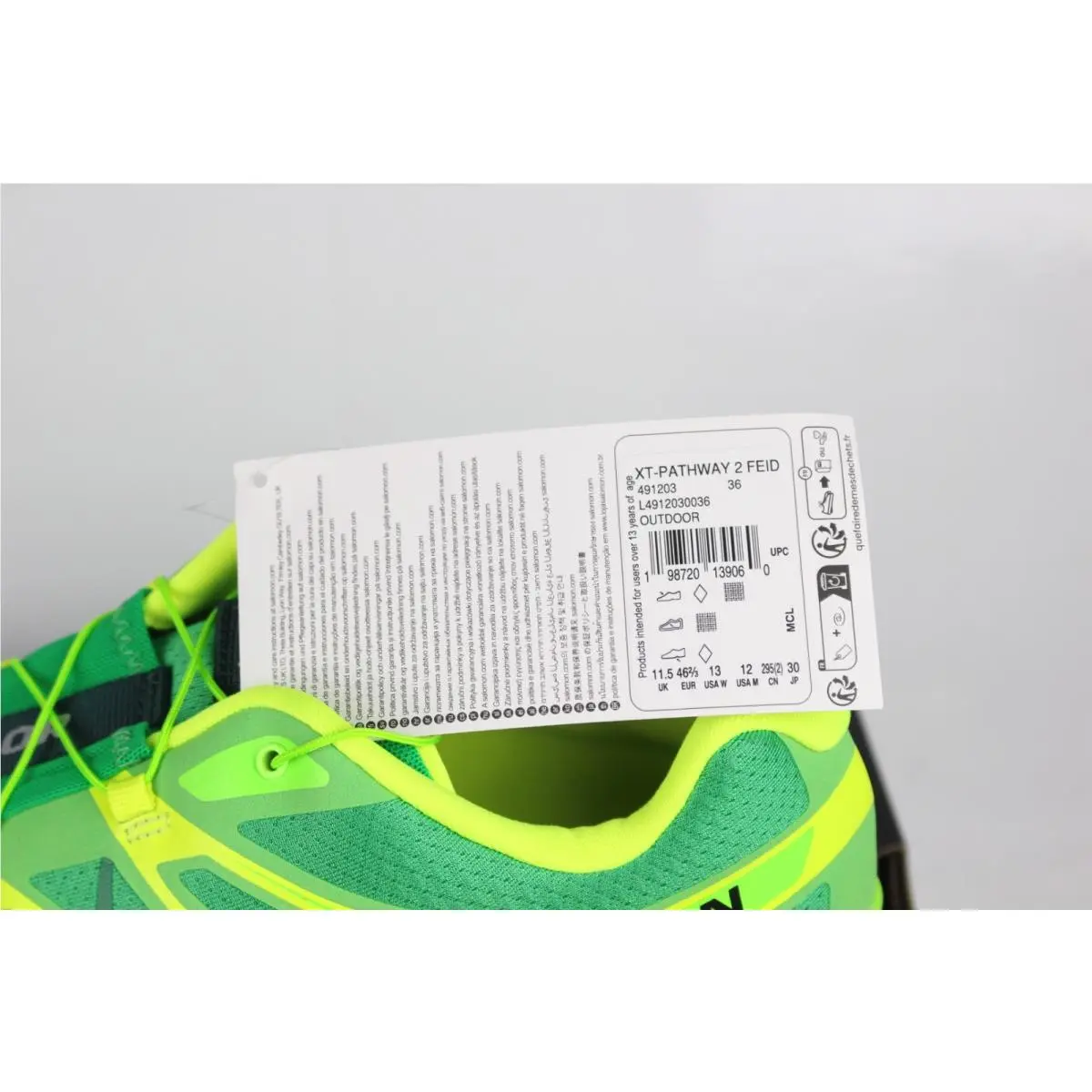 Salomon shoes - L4912030036 - L4912030036 - Green (UPC: 198720139060) 4