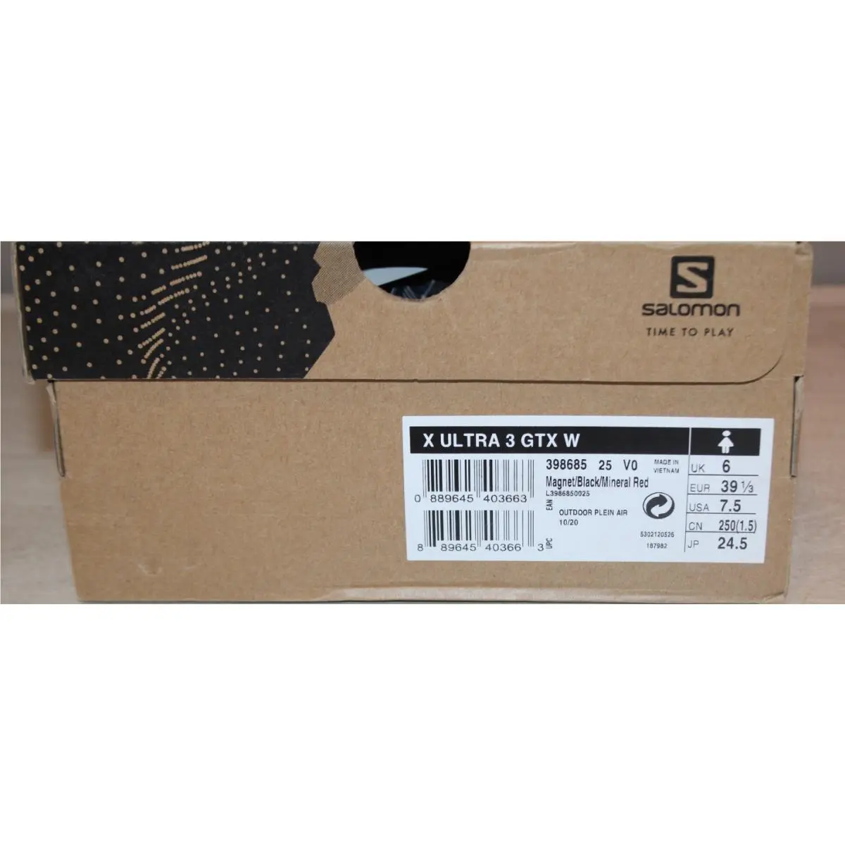 Salomon shoes - Salomon X Ultra 3 GTX - Black 0