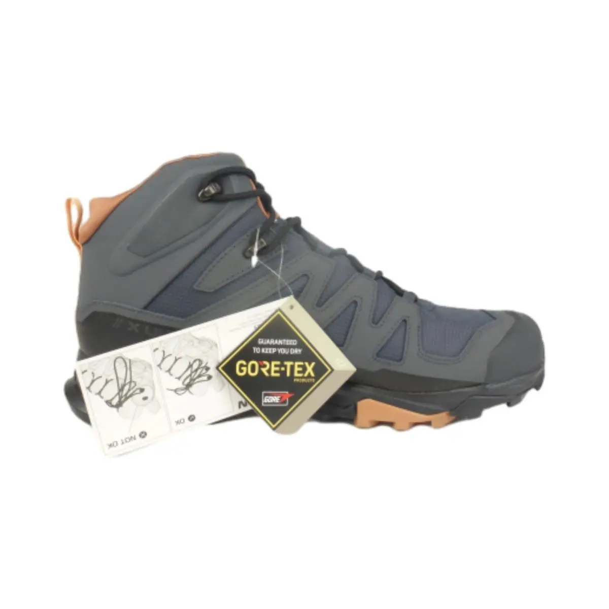 Salomon shoes - Ebony Mocha Mouse Almond Cream 7