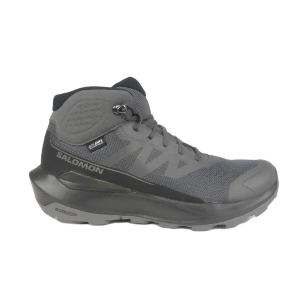 Salomon Women’s Elixir Tour WP Mid Hiking Shoes Asphalt/black/castlerock US 11