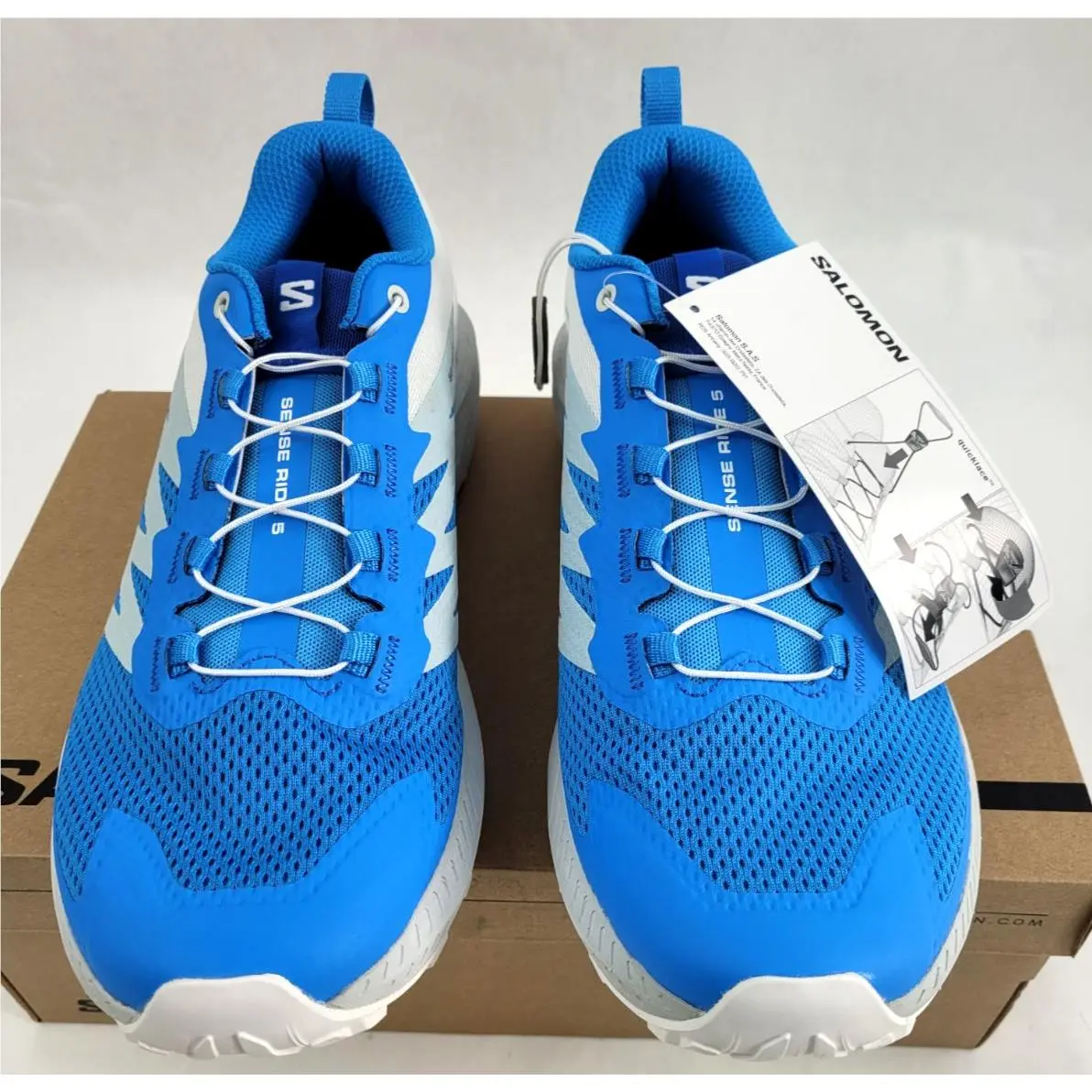 Salomon shoes - Salomon Sense Ride 5 - Sense Ride - L4731180033 - Blue (UPC: 0195751413787) 0