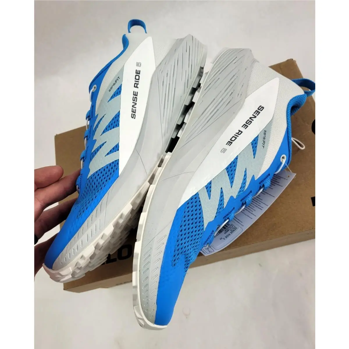 Salomon shoes - Salomon Sense Ride 5 - Sense Ride - L4731180033 - Blue (UPC: 0195751413787) 2