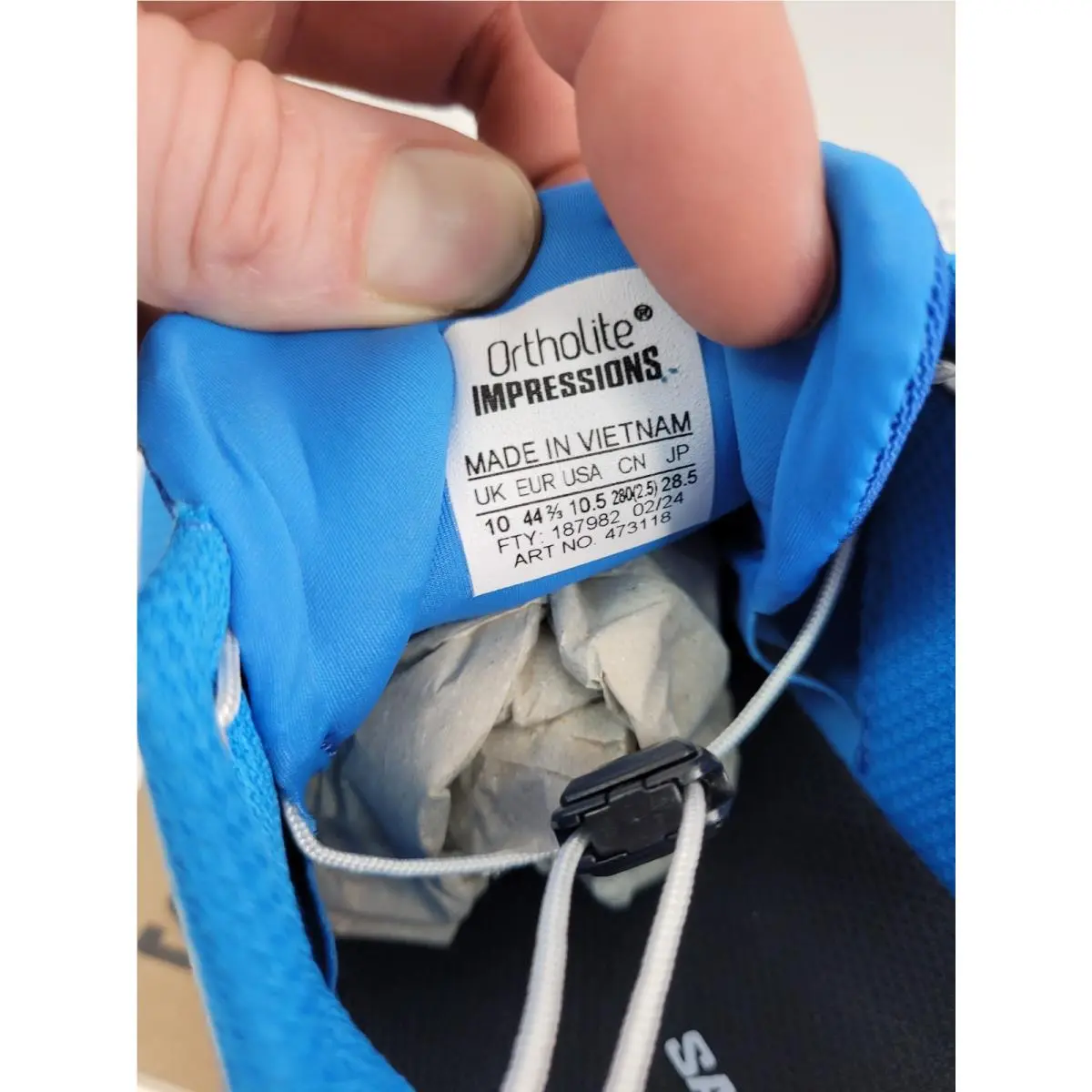 Salomon shoes - Salomon Sense Ride 5 - Sense Ride - L4731180033 - Blue (UPC: 0195751413787) 4