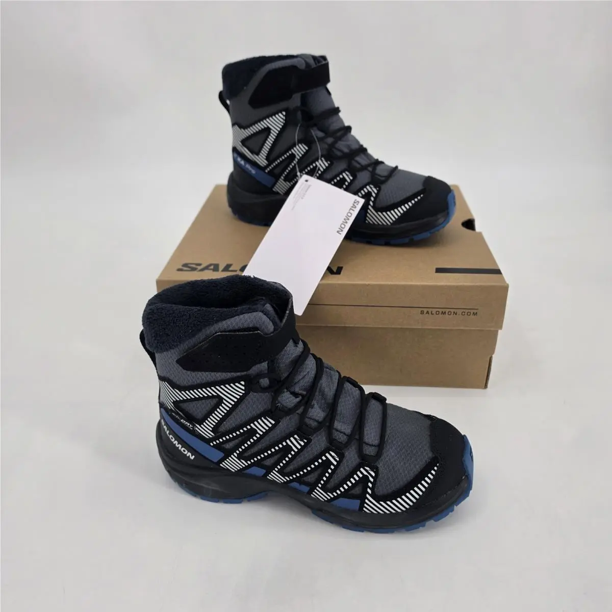 Salomon shoes - SALOMON X8 PRO V8 Waterproof - L47780000 478574 - Grey (UPC: 0198720060838) 0