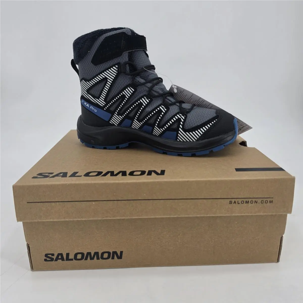Salomon shoes - SALOMON X8 PRO V8 Waterproof - L47780000 478574 - Grey (UPC: 0198720060838) 1