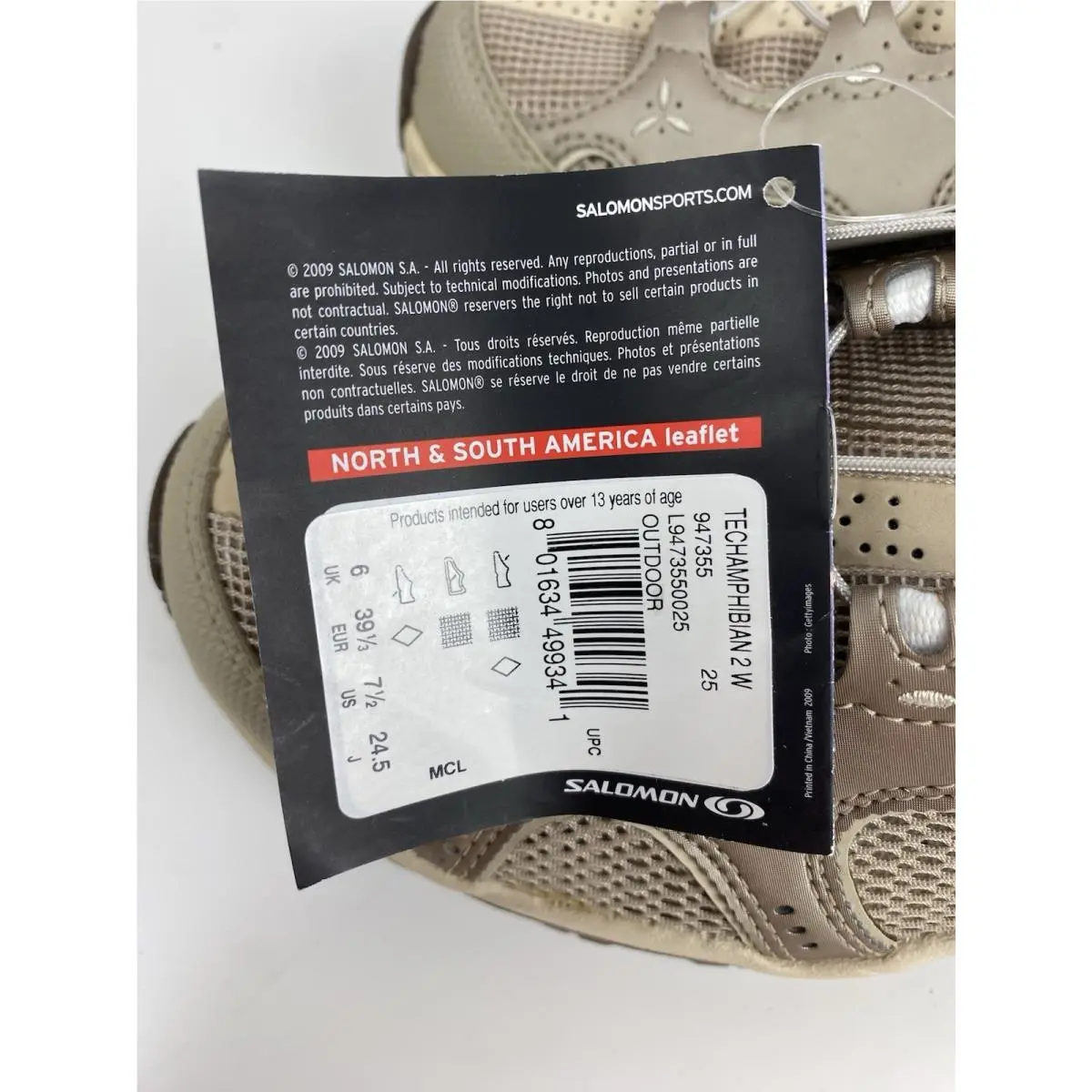 Salomon shoes - Techamphibian 2 - Techamphibian - Cream 5