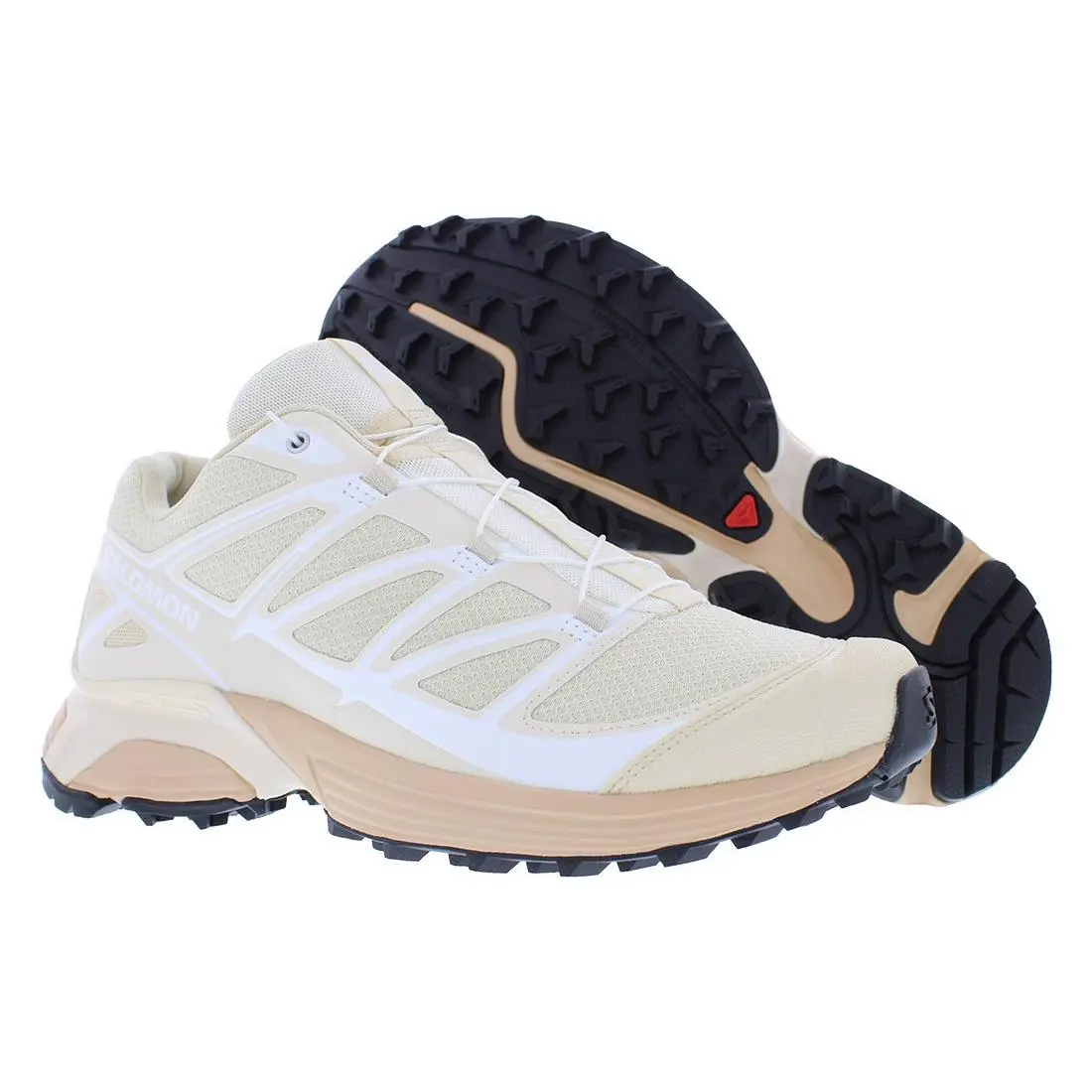 Salomon XT Pathway Unisex Shoes Size 11.5 Color: Bleached Sand/hazelnut/white