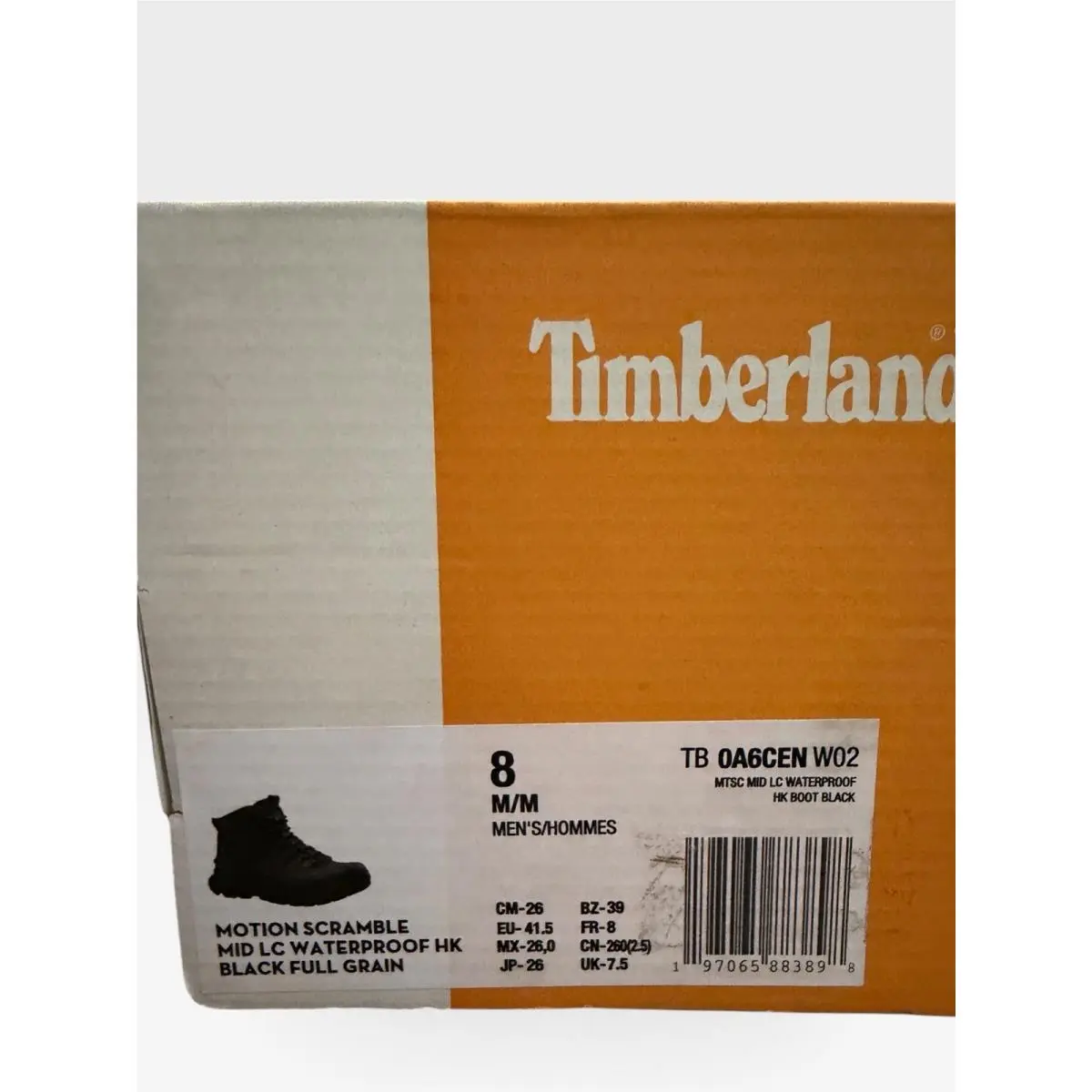 Timberland shoes - Motion Scrable - Motion Scrable - Black (UPC: 197065883898) 14