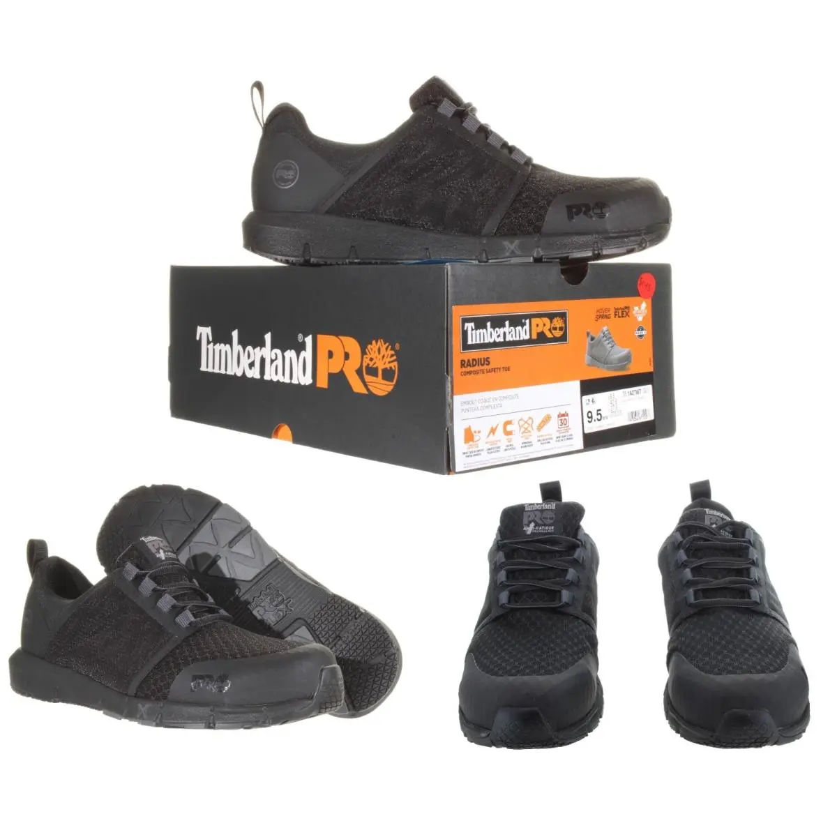 Timberland shoes - Timberland Pro® Radius Composite Safety Toe - A27W7 - Black (UPC: 197064671007) 10