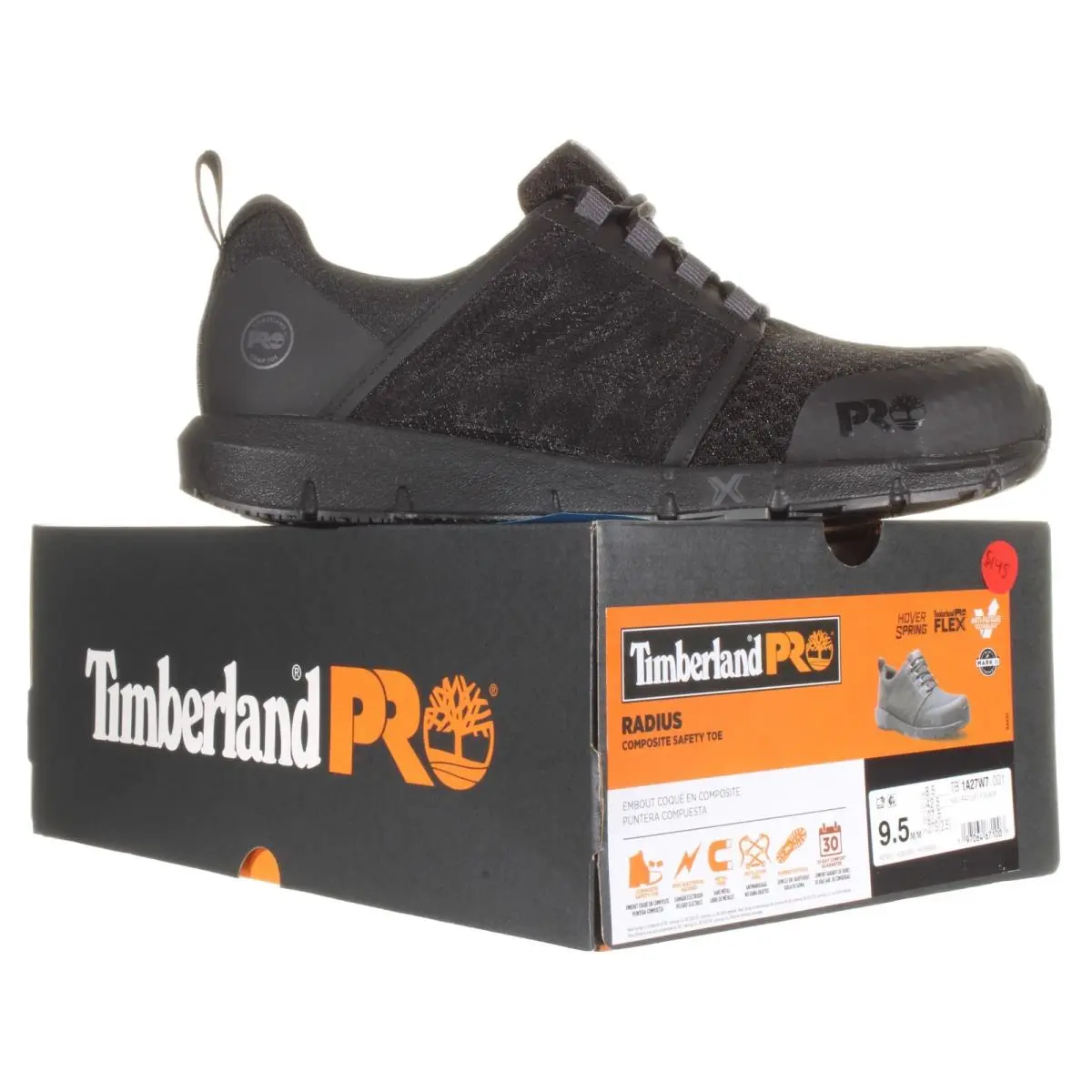 Timberland shoes - Timberland Pro® Radius Composite Safety Toe - A27W7 - Black (UPC: 197064671007) 5