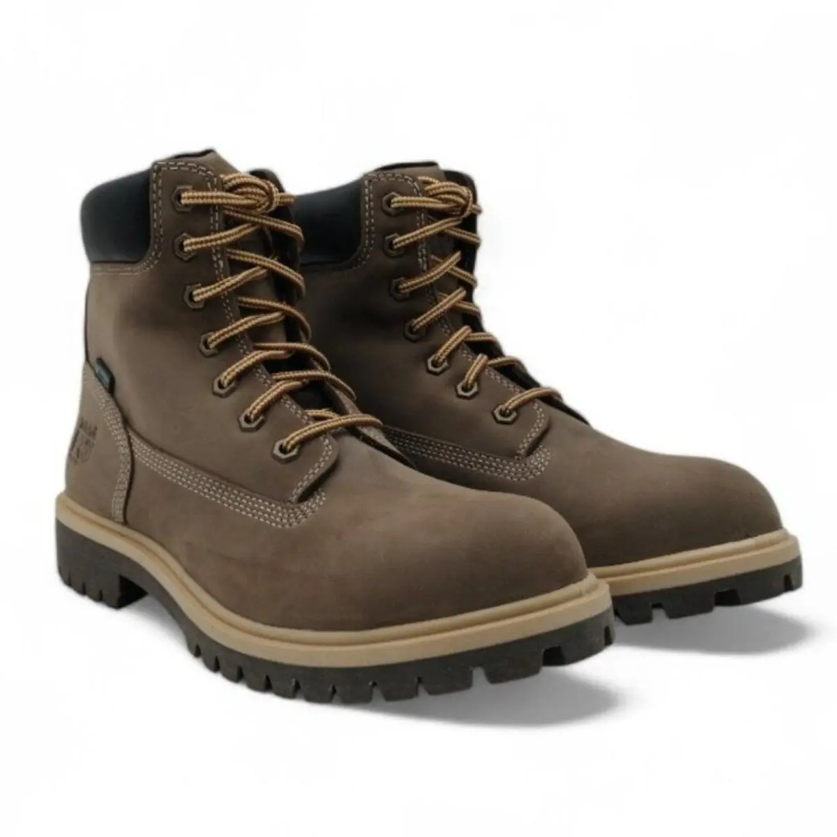 Timberland Pro Women`s Size 8 Brown 6 Steel Toe Waterproof Insulated Work Boot
