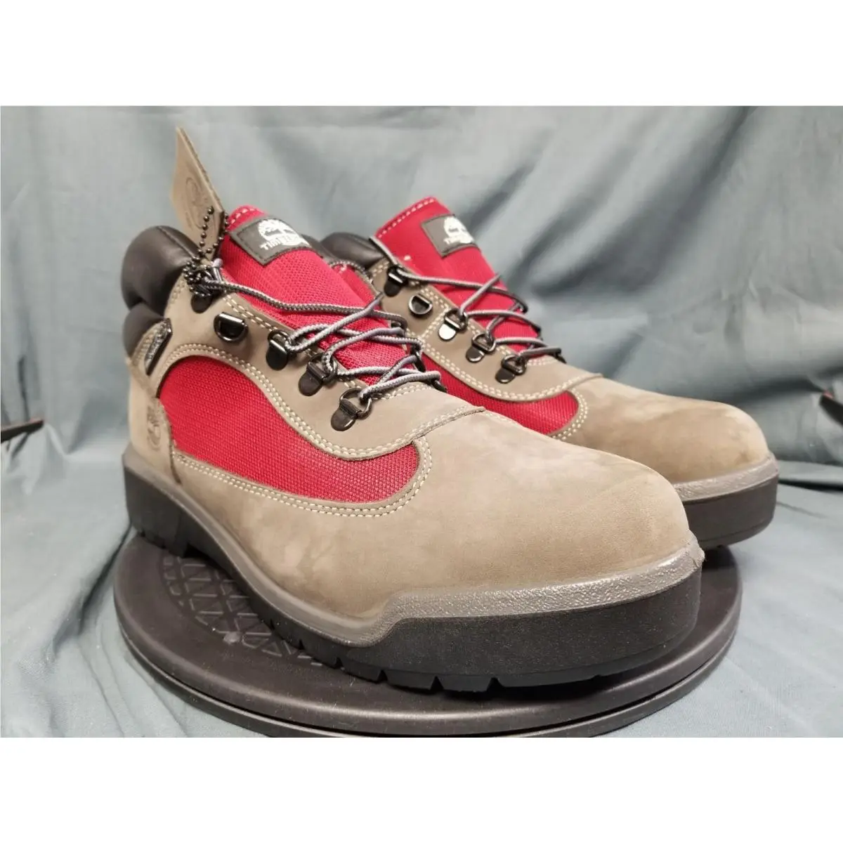 Timberland shoes - Timberland Field - Field - TB0A1RDJ 056 - Grey/Red/Black (UPC: 191928470782) 8