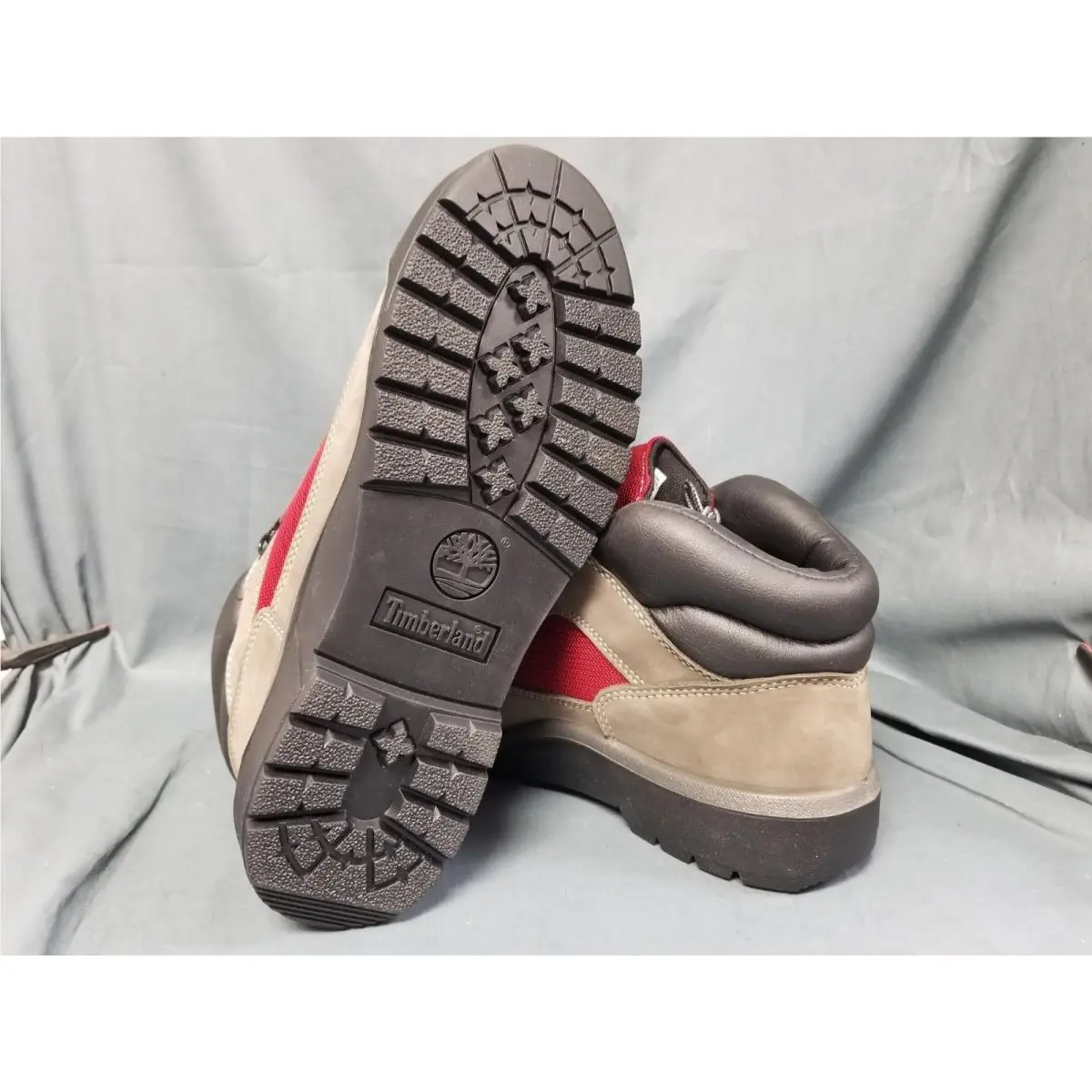 Timberland shoes - Timberland Field - Field - TB0A1RDJ 056 - Grey/Red/Black (UPC: 191928470782) 0