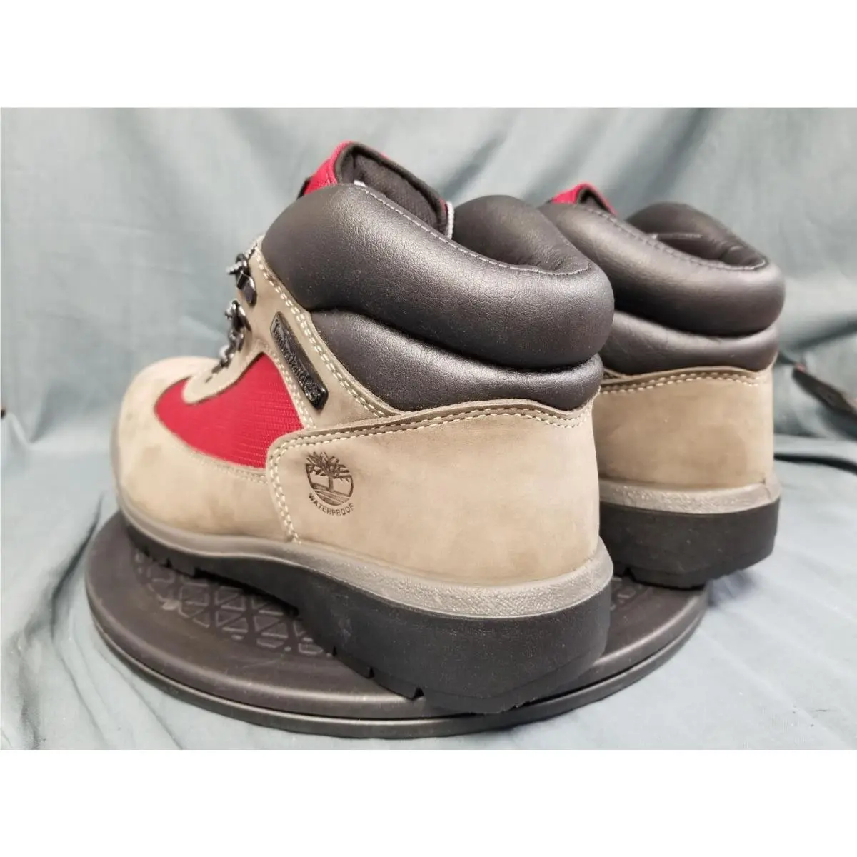 Timberland shoes - Timberland Field - Field - TB0A1RDJ 056 - Grey/Red/Black (UPC: 191928470782) 4