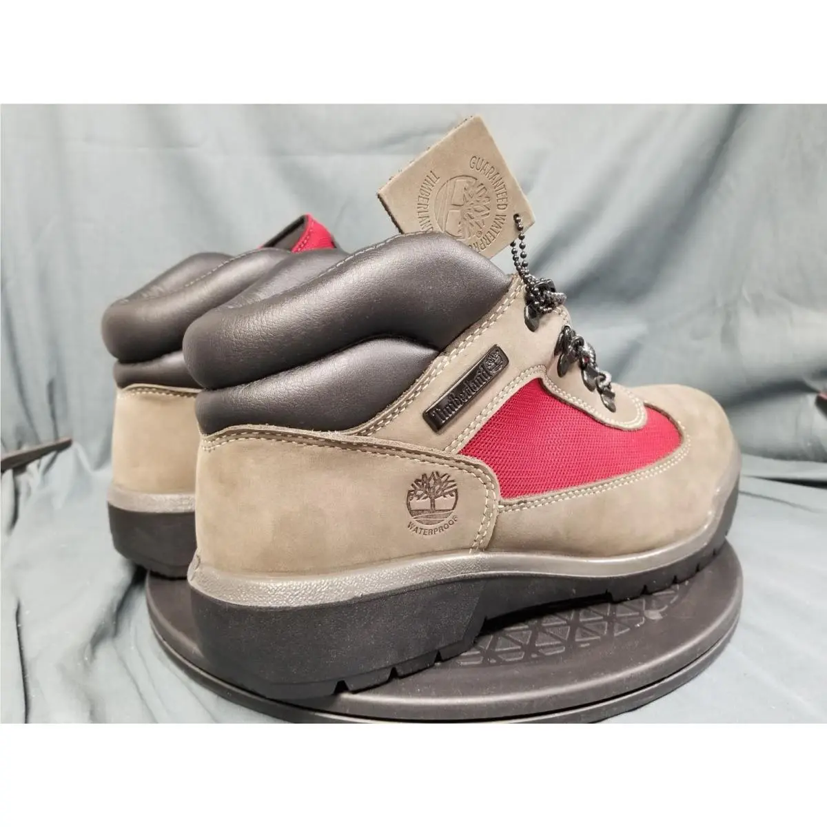 Timberland shoes - Timberland Field - Field - TB0A1RDJ 056 - Grey/Red/Black (UPC: 191928470782) 6