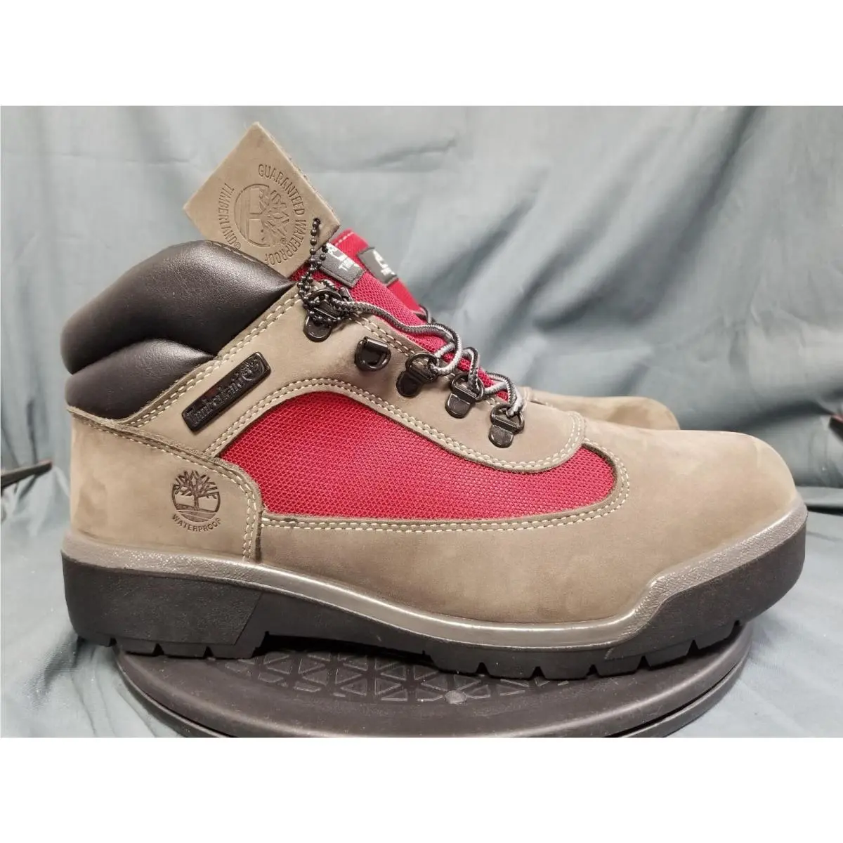 Timberland shoes - Timberland Field - Field - TB0A1RDJ 056 - Grey/Red/Black (UPC: 191928470782) 7