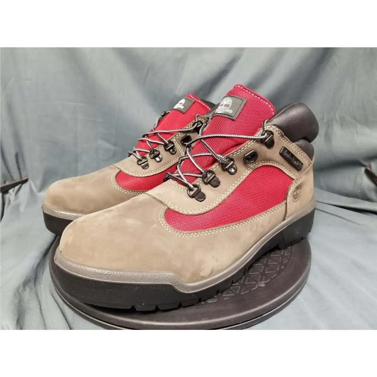Timberland shoes - Timberland Field - Field - TB0A1RDJ 056 - Grey/Red/Black (UPC: 191928470782) 2
