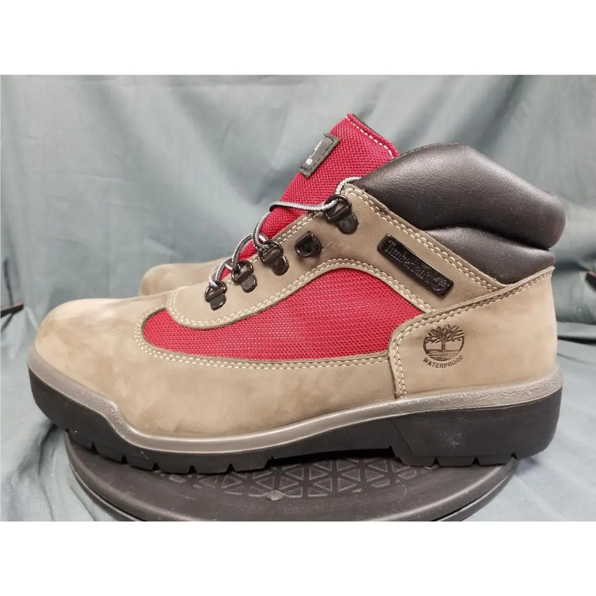 Timberland shoes - Timberland Field - Field - TB0A1RDJ 056 - Grey/Red/Black (UPC: 191928470782) 3