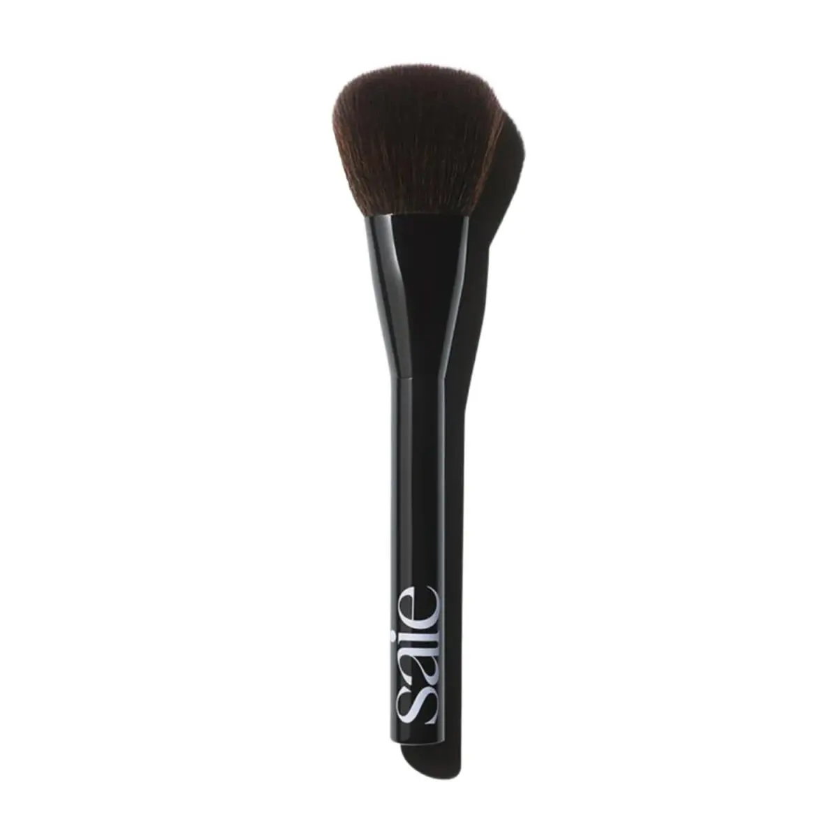 Saie Powder Blush Brush - Fluffy Makeup For 1 Count Pack of 1 Black