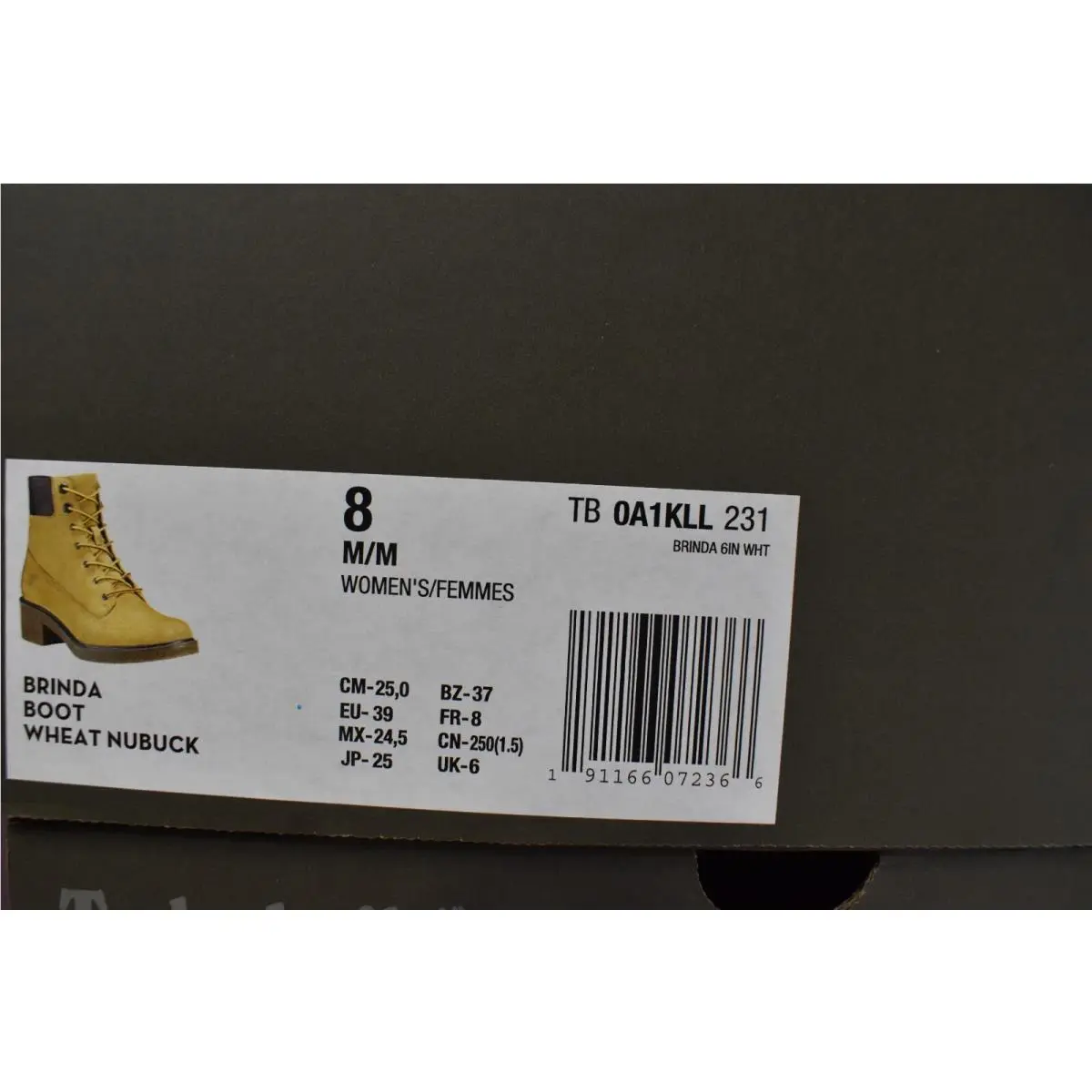 Timberland shoes - Timberland Brinda 6in - Brinda - Beige (UPC: 191166072366) 9