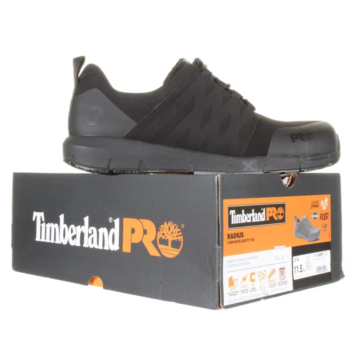 Timberland shoes - Timberland Pro® Radius Composite Safety Toe - A28PT - Black 2
