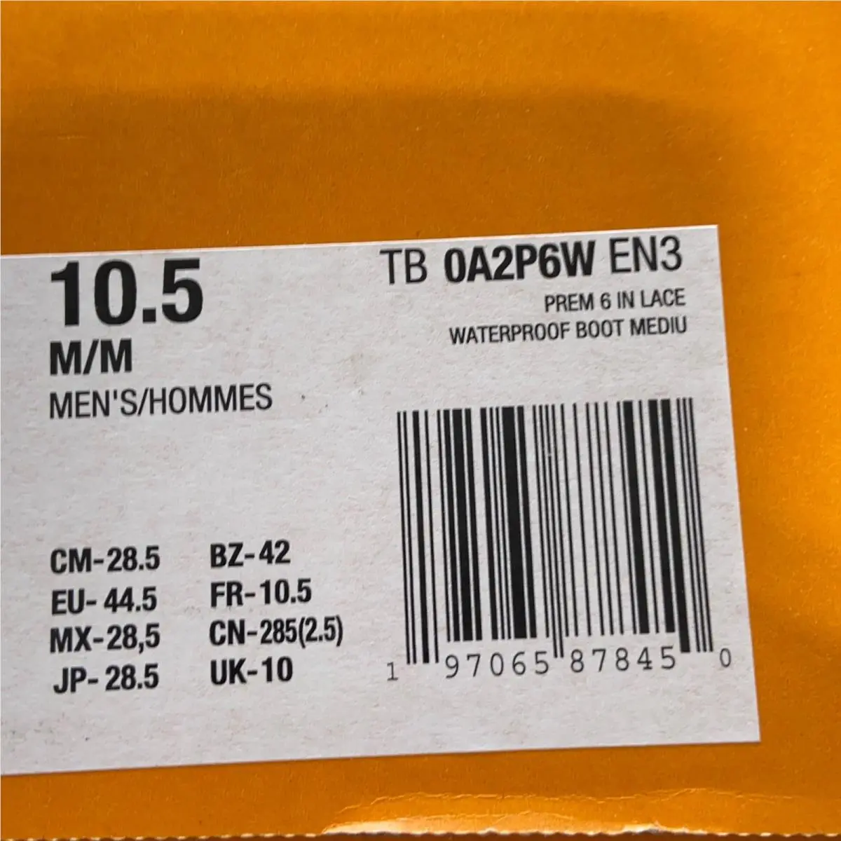 Timberland shoes - Beige (UPC: 197065878450) 3