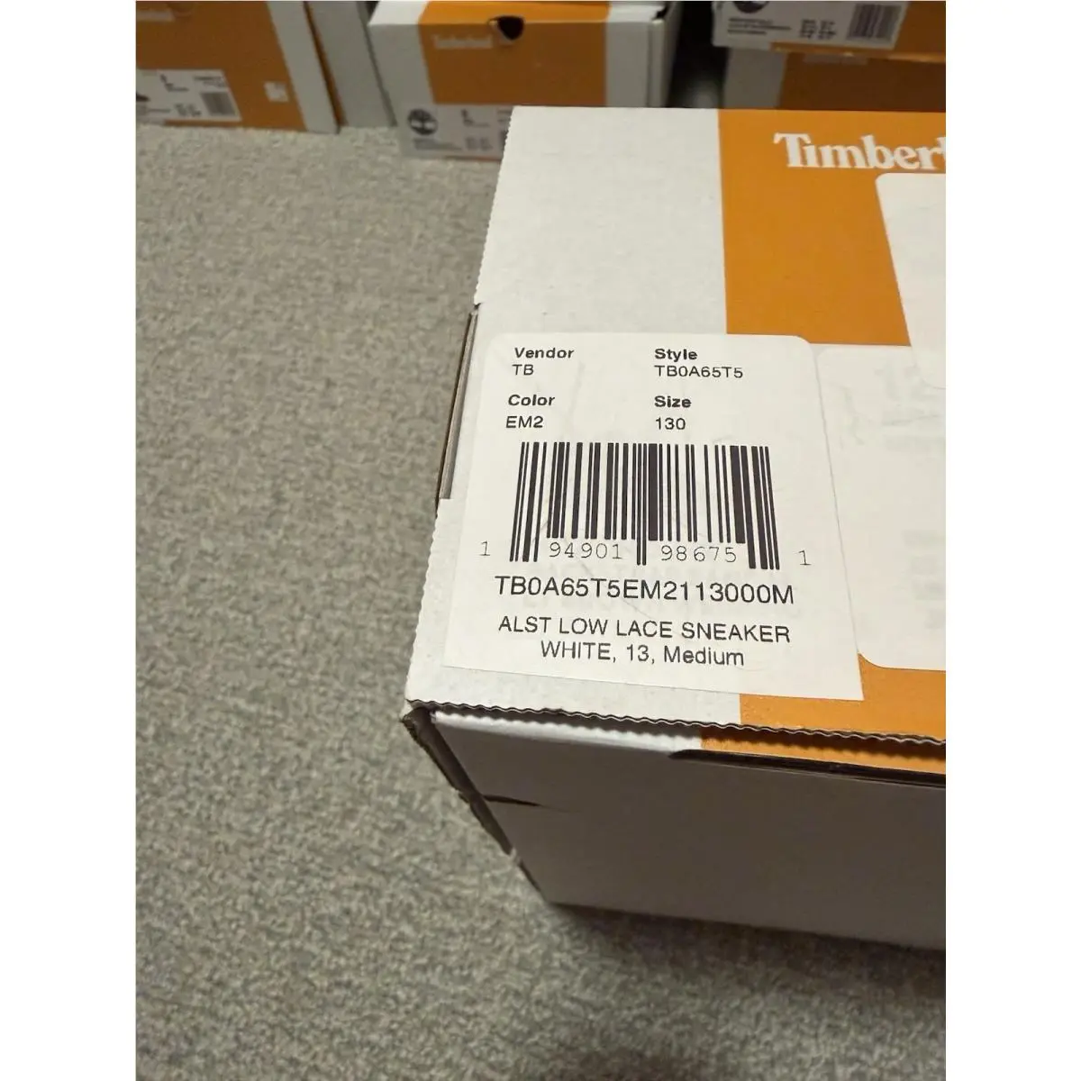 Timberland shoes - TIMBERLAND ALLSTON - ALLSTON - White (UPC: 194901986751) 5